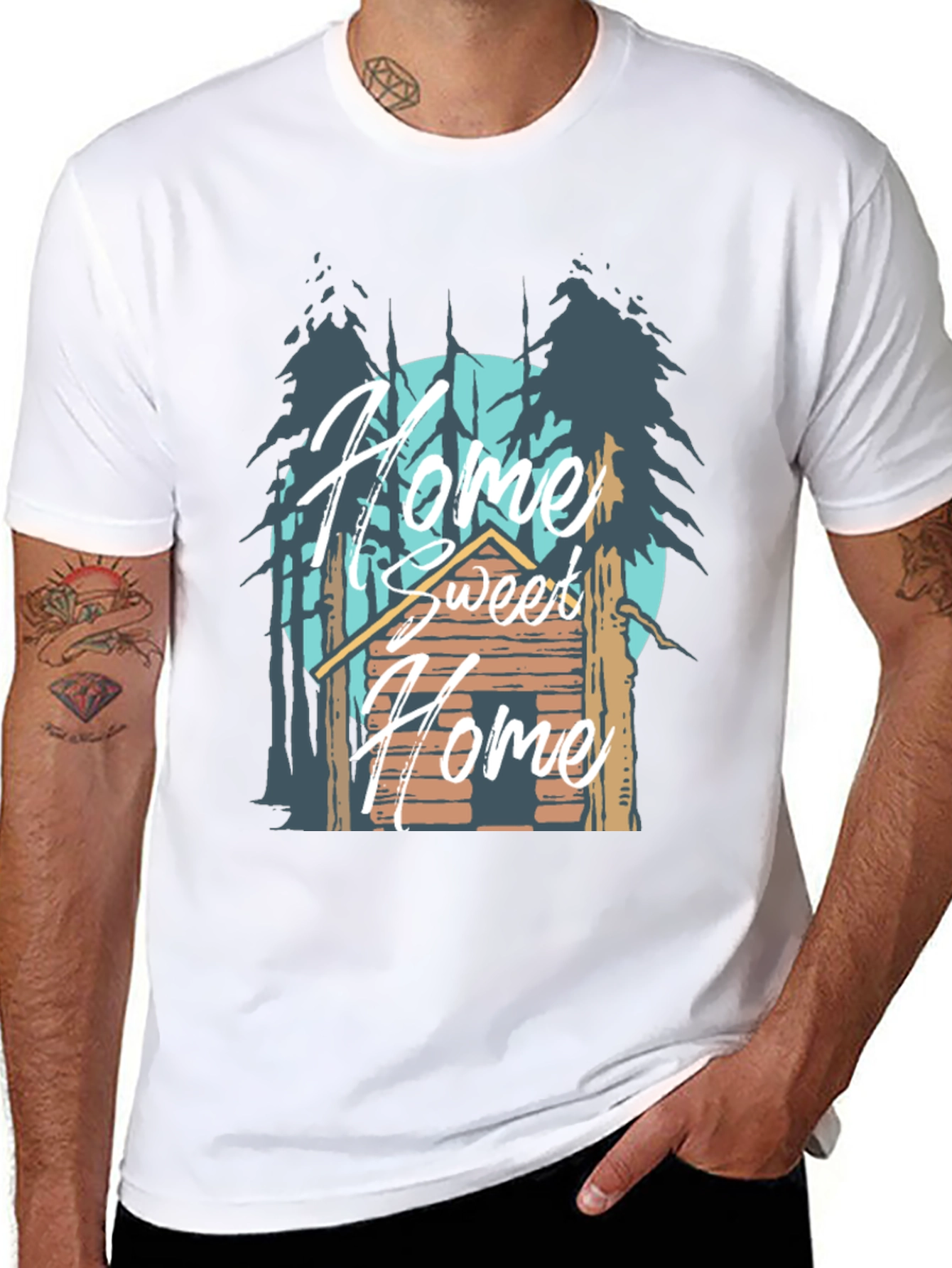 Home Sweet Home Cabin T-Shirt