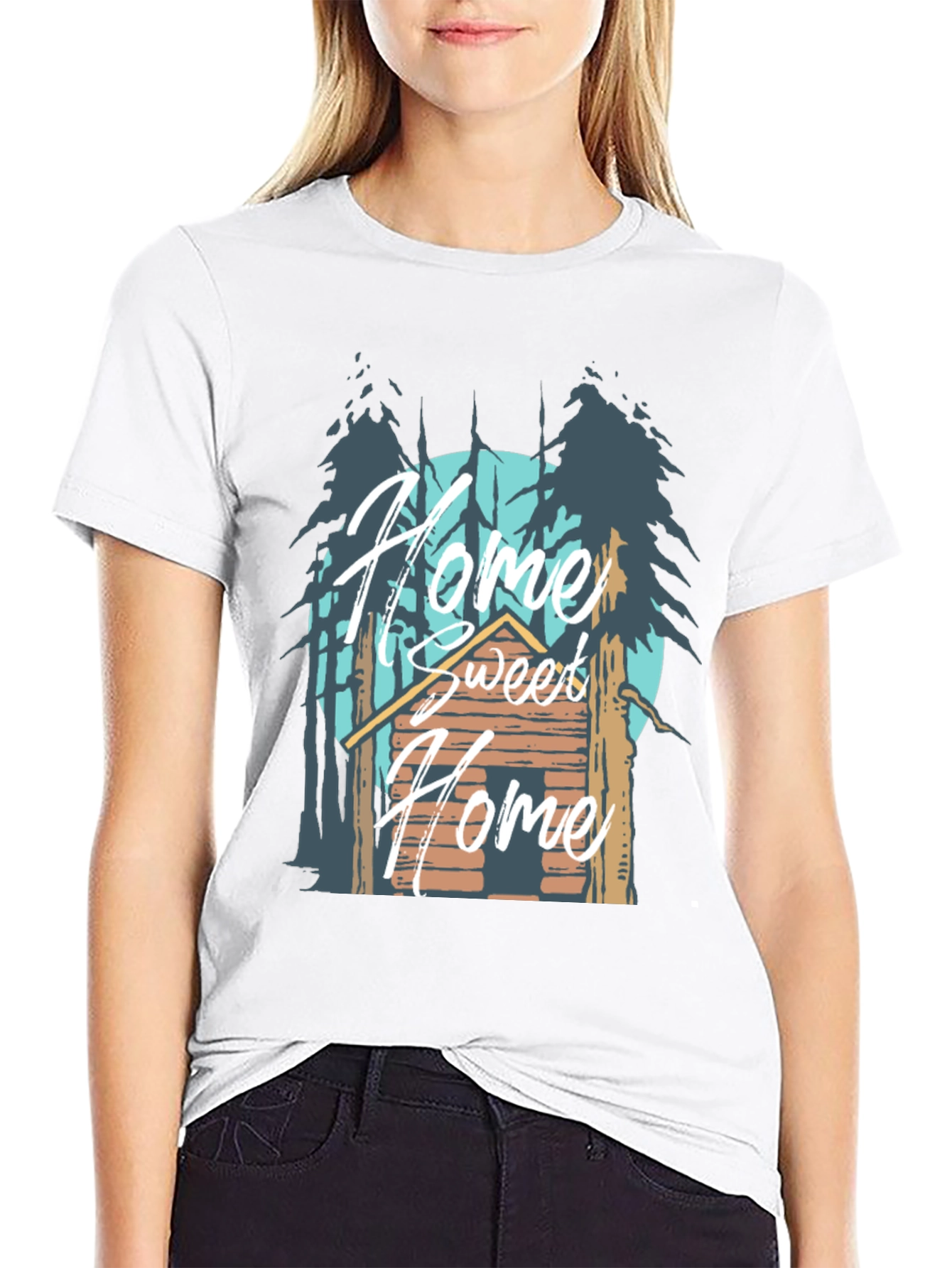 Home Sweet Home Cabin T-Shirt