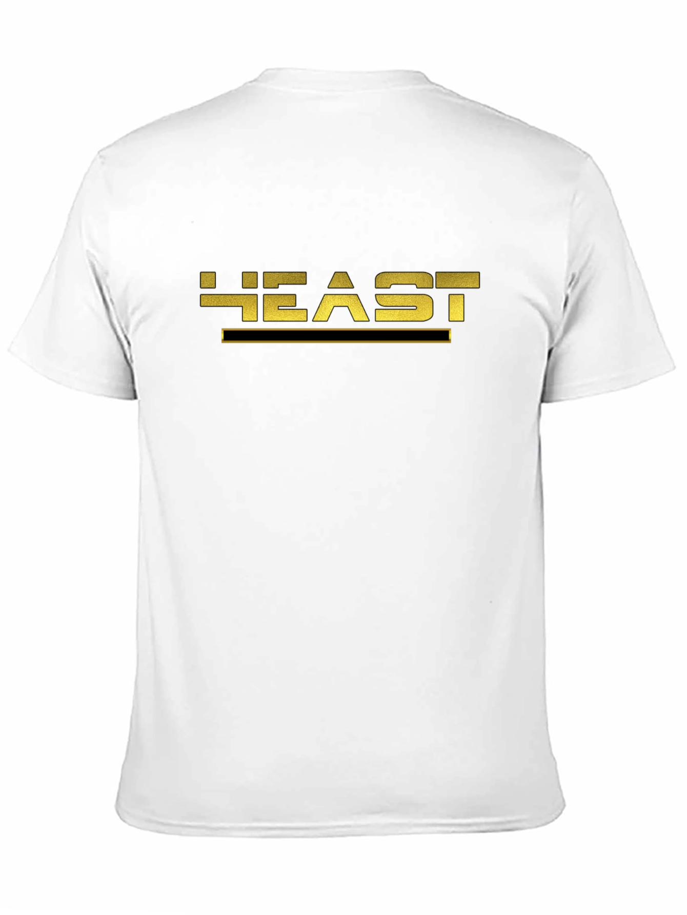 Golden Heast Graphic Black T-Shirt