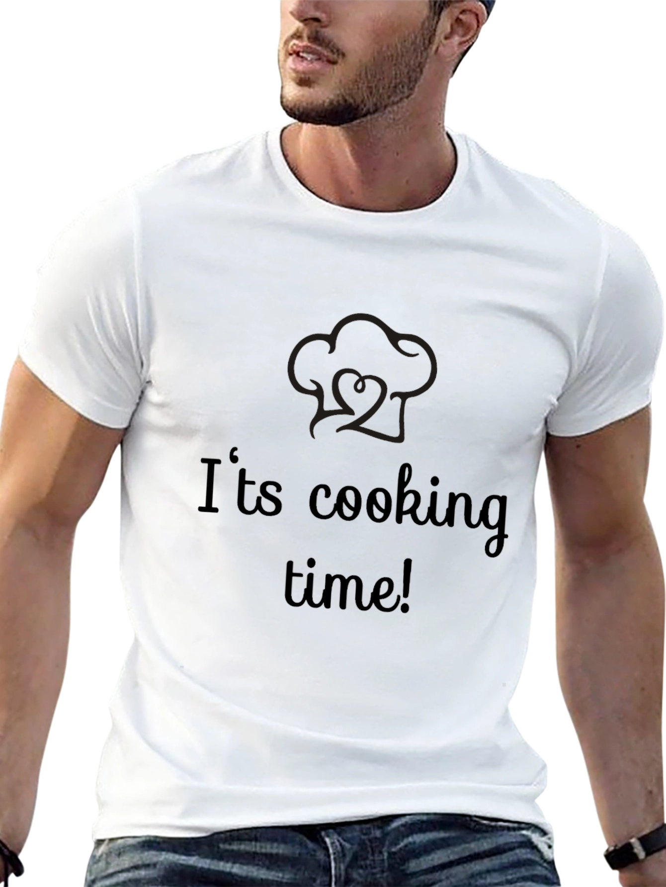 Its Cooking Time Chef Hat T-Shirt
