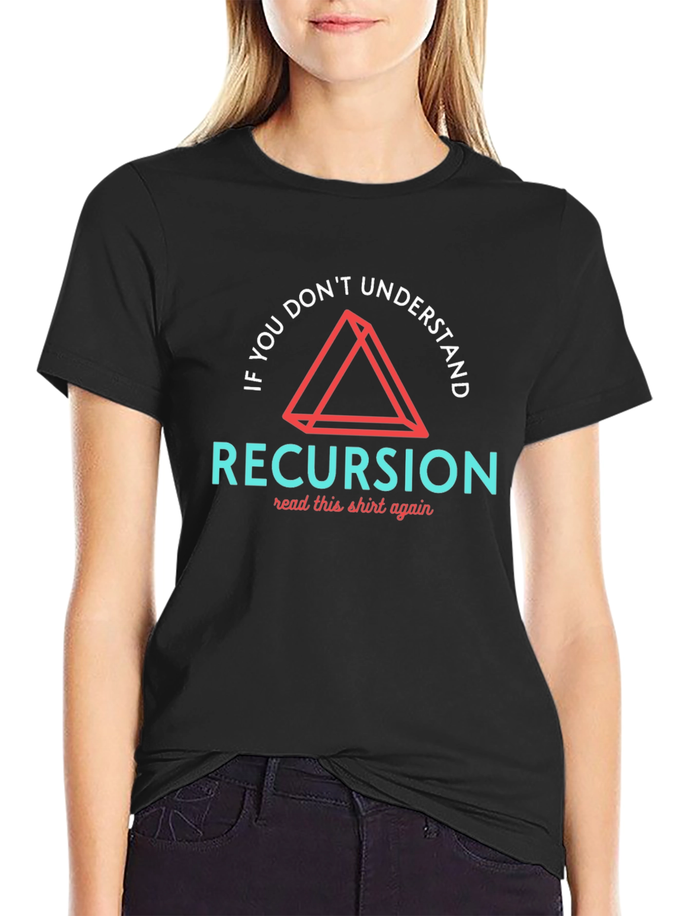 Recursion Graphic Tee - Read This Shirt Again!