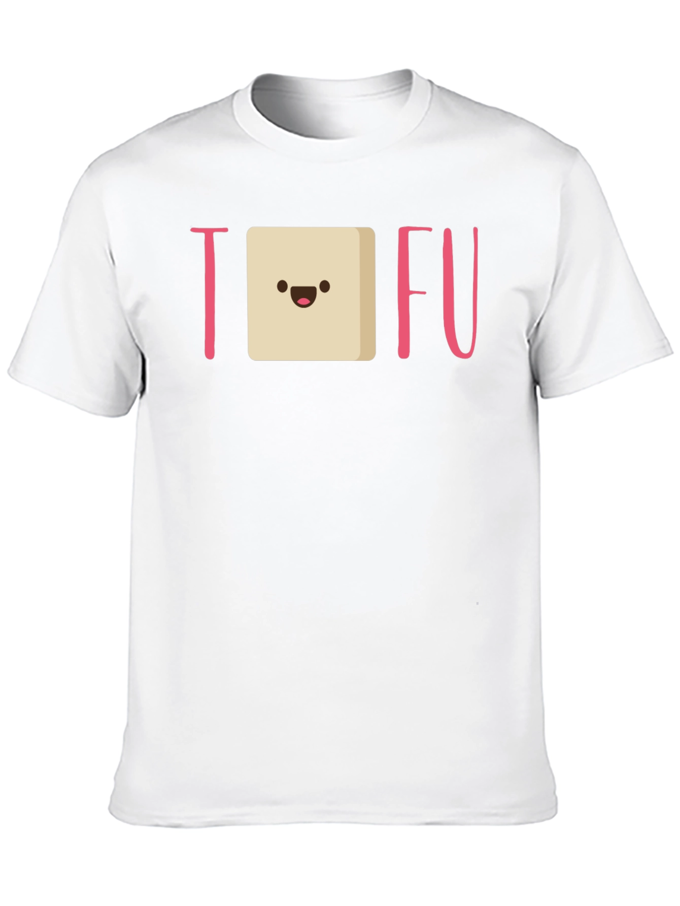 Tofu Graphic Tee - Black Cotton Comfort