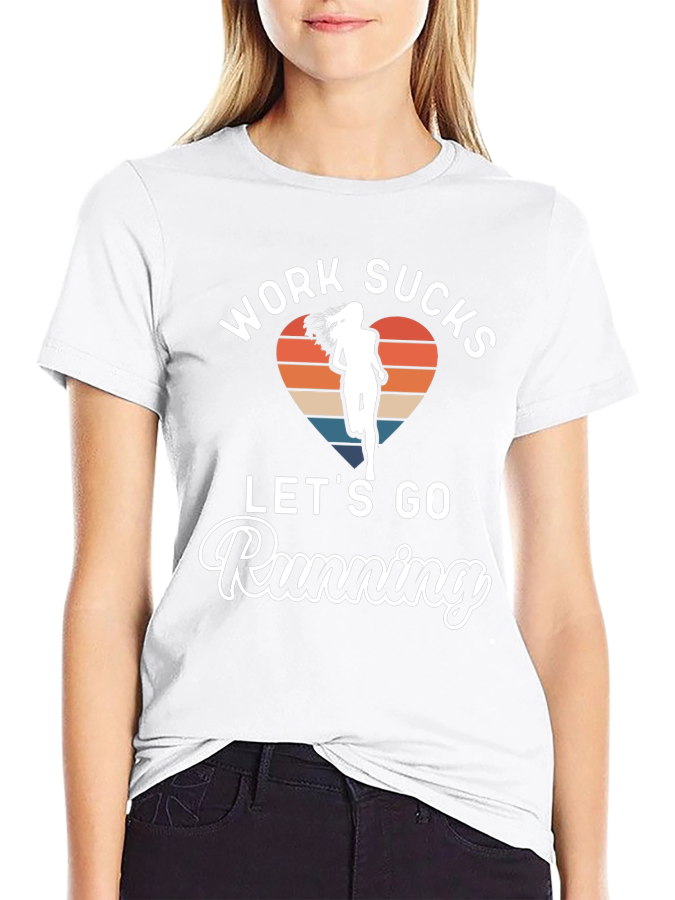 Work Sucks Running Tee