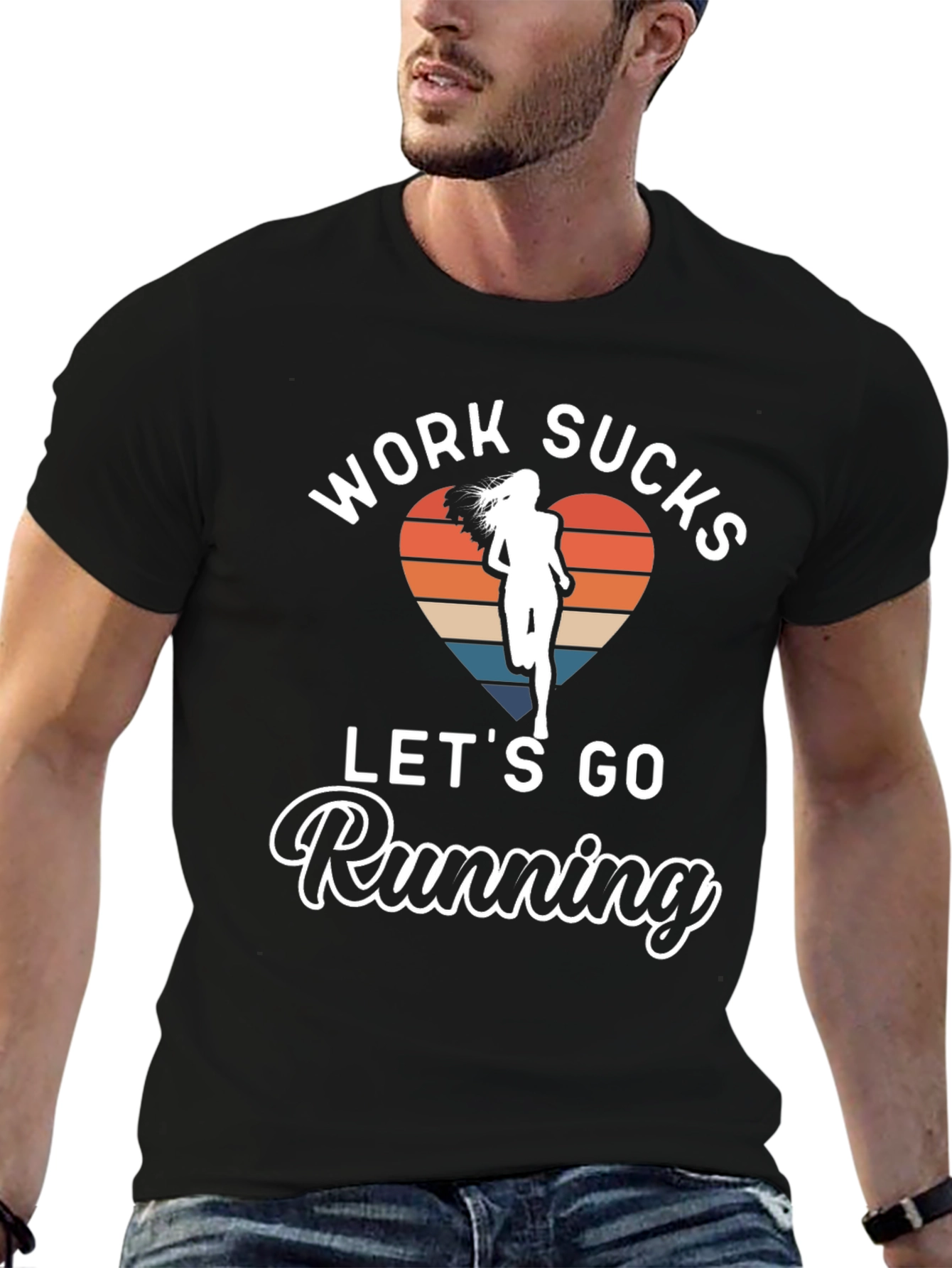 Work Sucks Running Tee