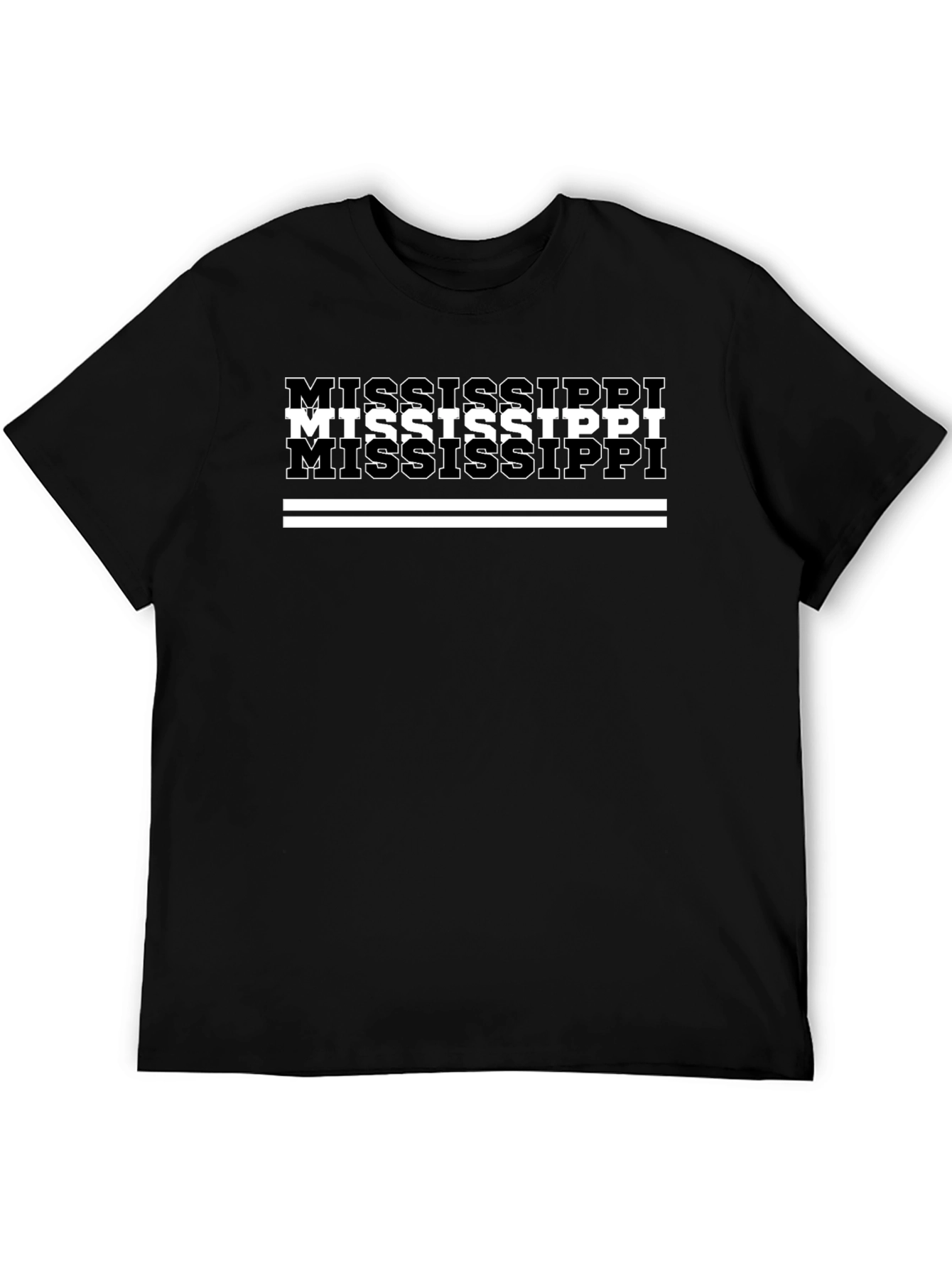 Mississippi State Pride Graphic Tee - Black