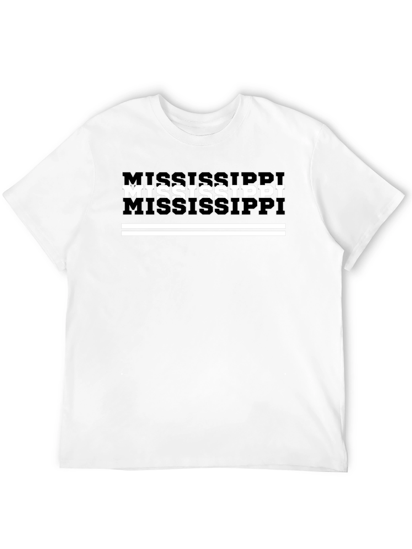 Mississippi State Pride Graphic Tee - Black