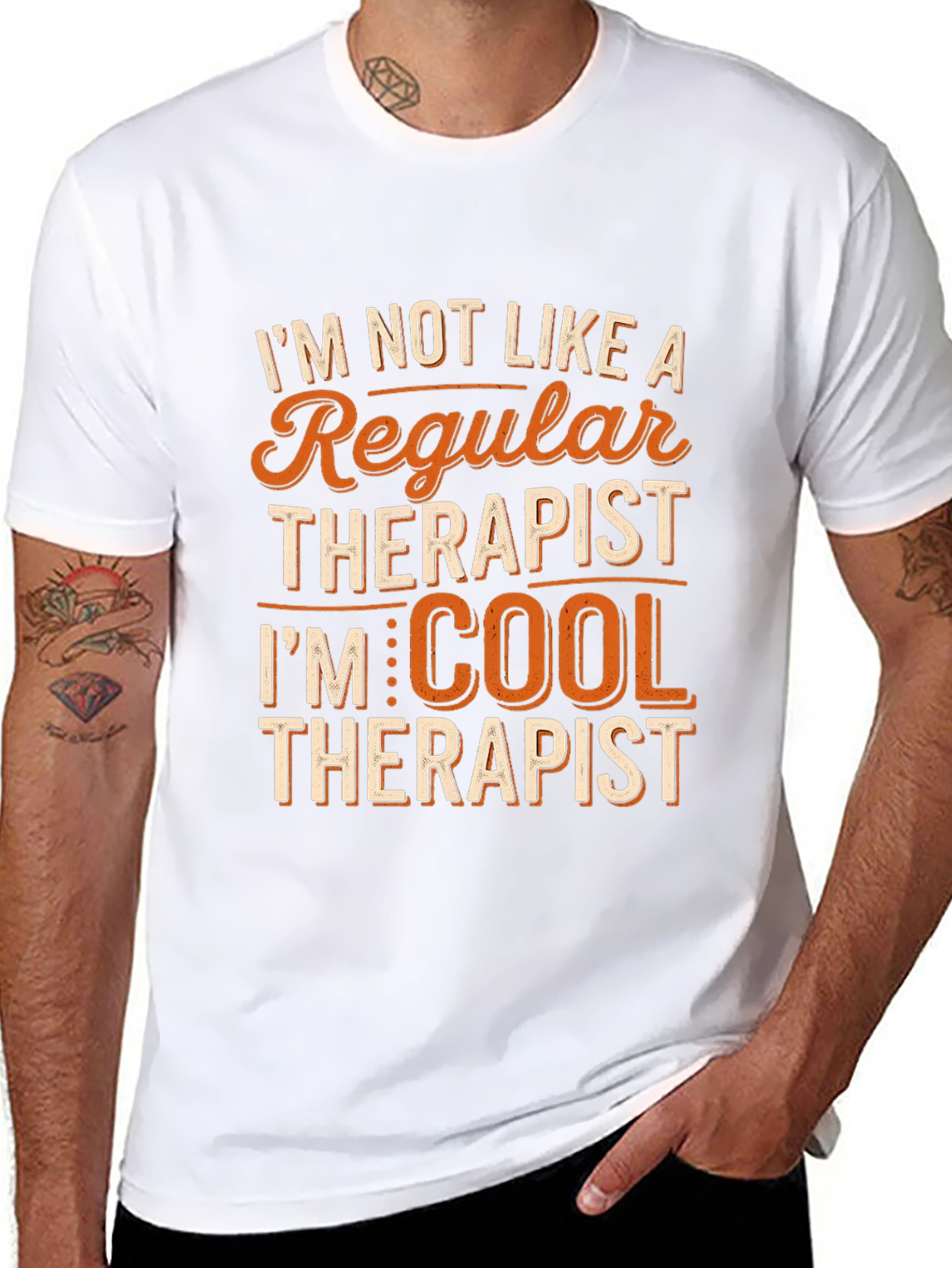 Cool Therapist Graphic Tee - Mens