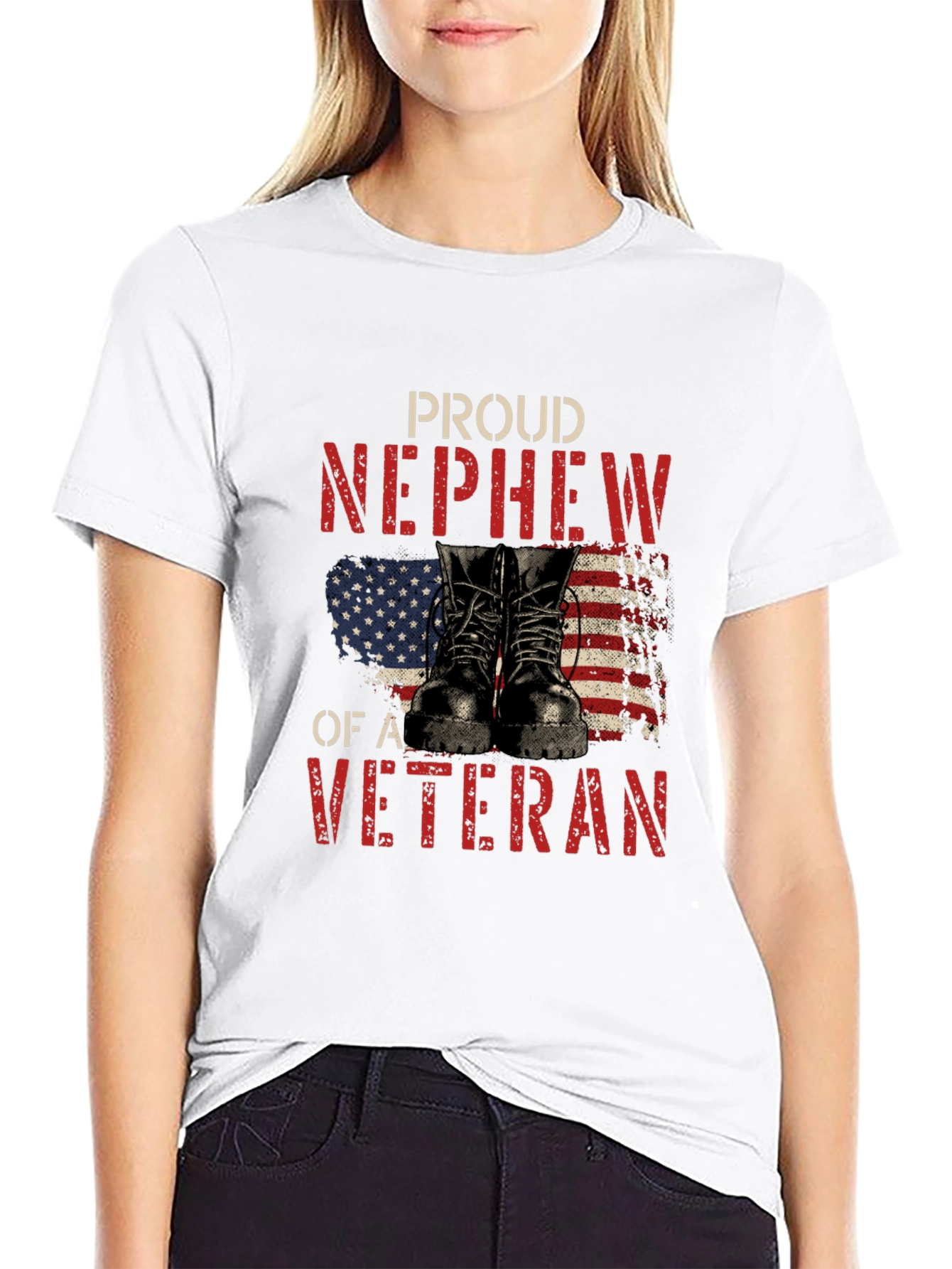 Proud Nephew of a Veteran T-Shirt