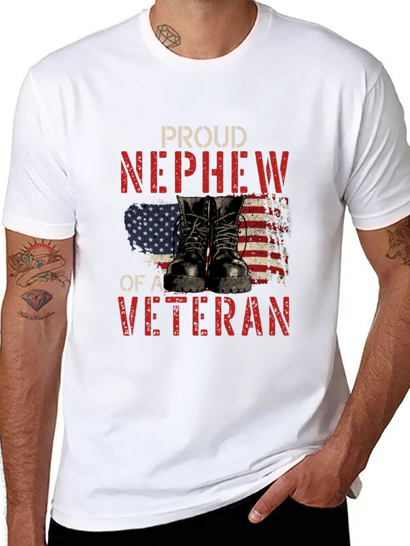 Proud Nephew of a Veteran T-Shirt
