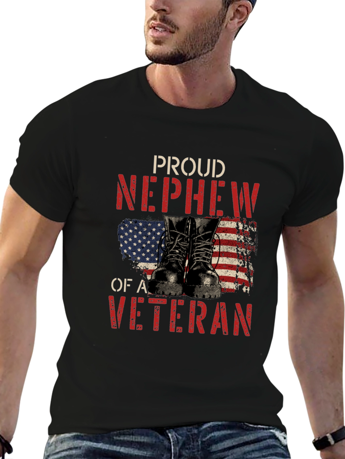 Proud Nephew of a Veteran T-Shirt