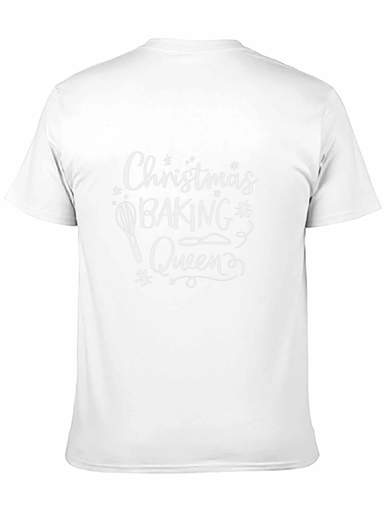 Christmas Baking Queen Graphic T-Shirt