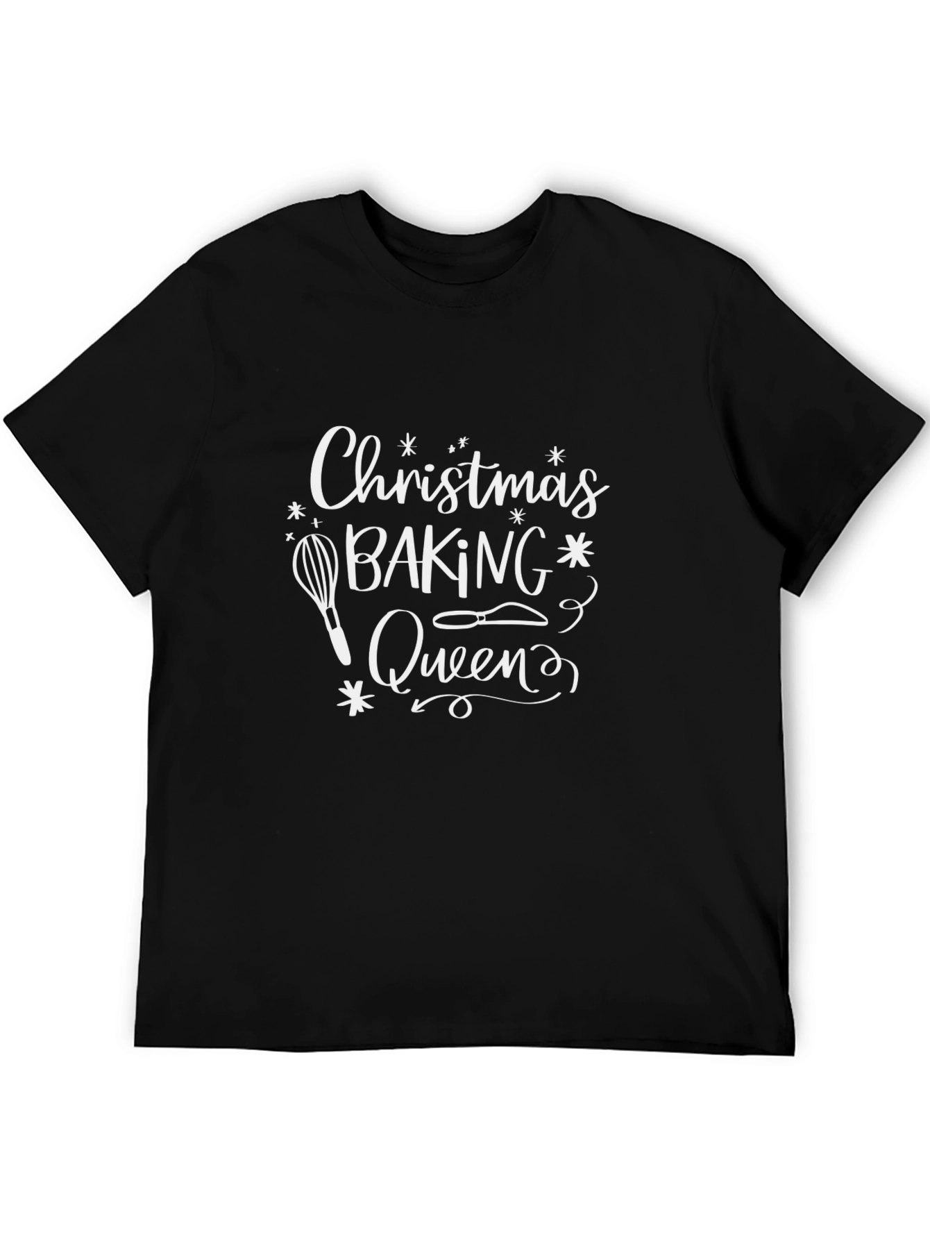 Christmas Baking Queen Graphic T-Shirt