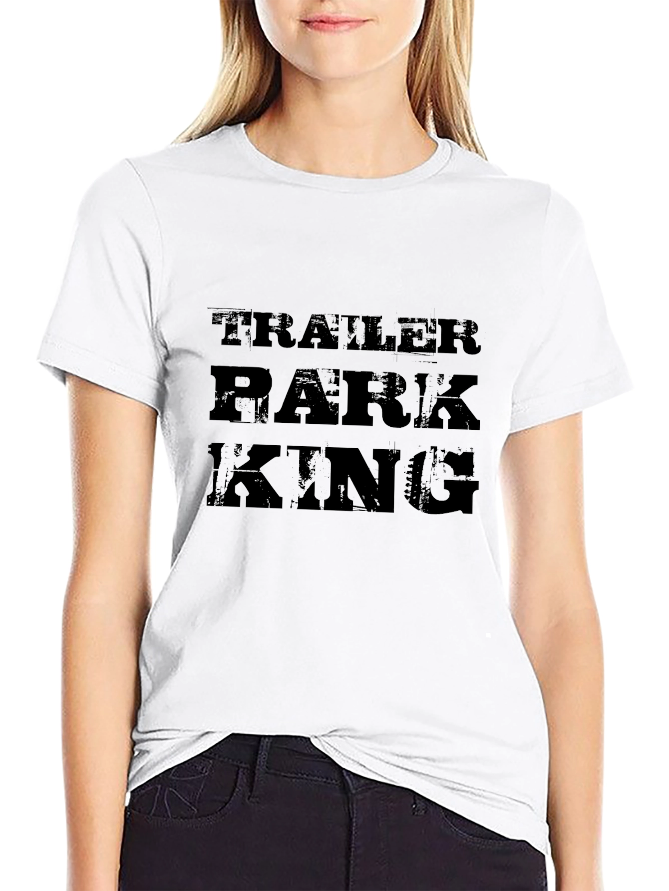 Trailer Park King Black T-Shirt