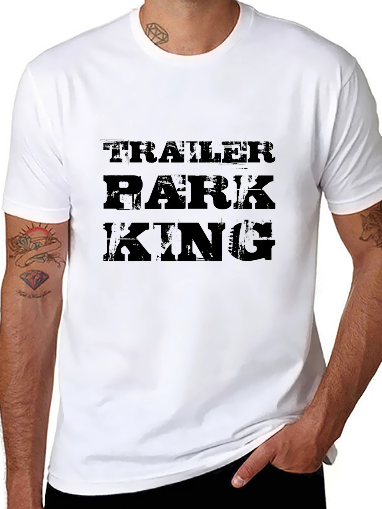 Trailer Park King Black T-Shirt