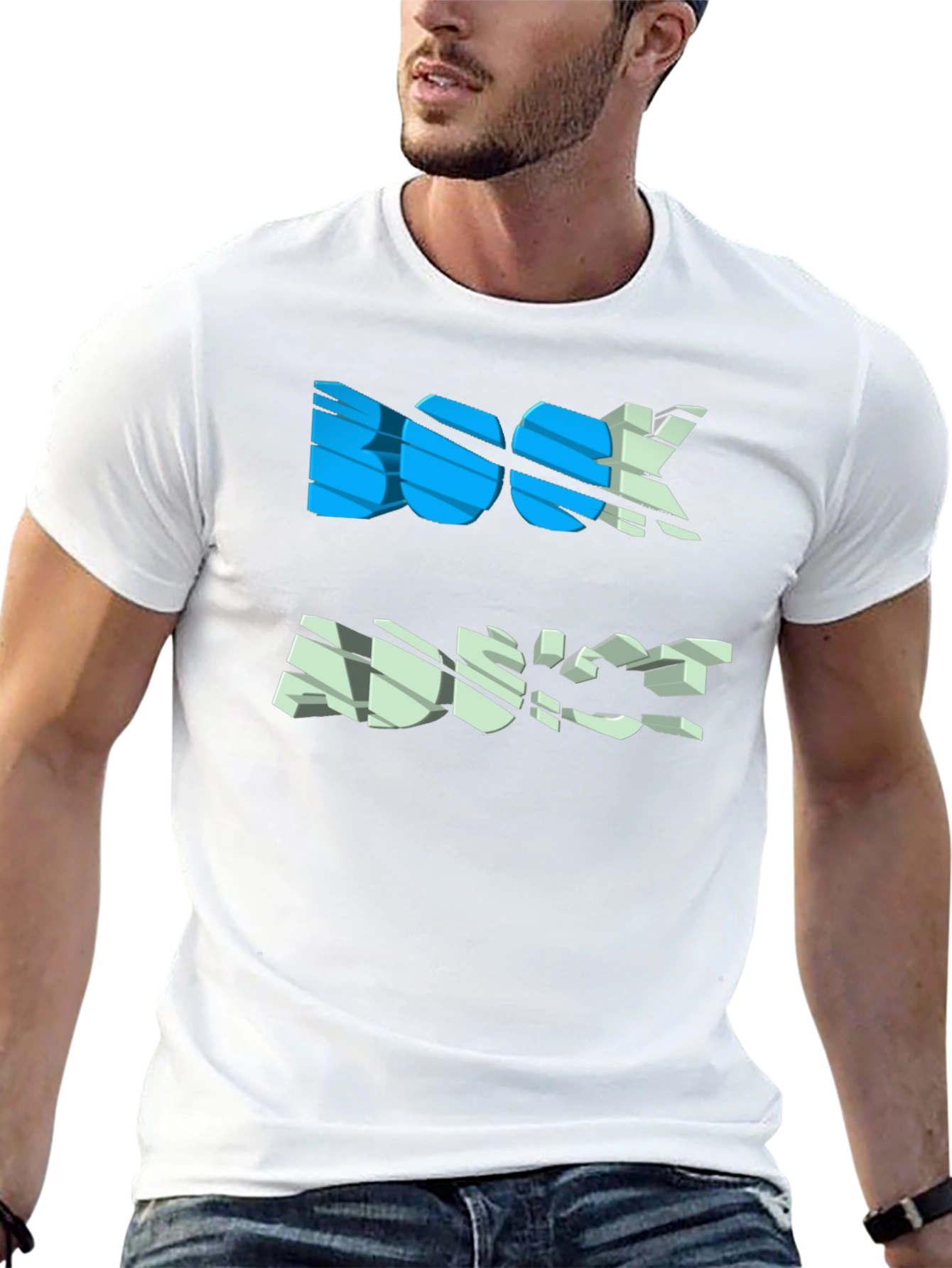 Book Advice Graphic Tee - Casual Black T-Shirt