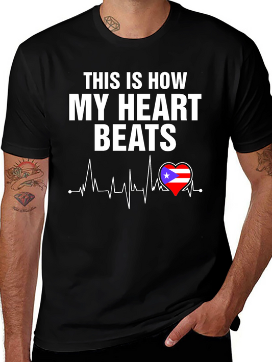 Puerto Rico Heartbeat T-Shirt