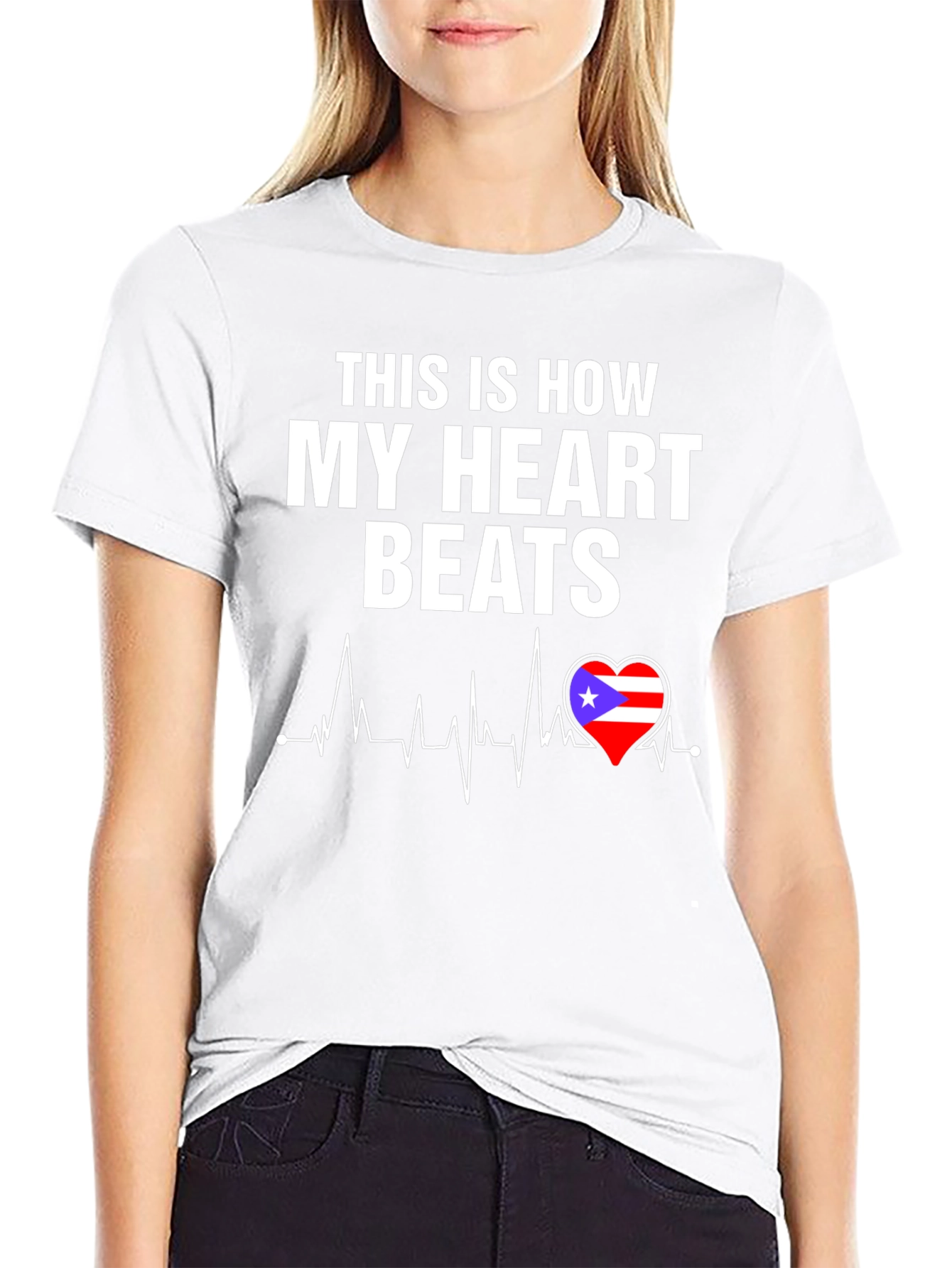 Puerto Rico Heartbeat T-Shirt