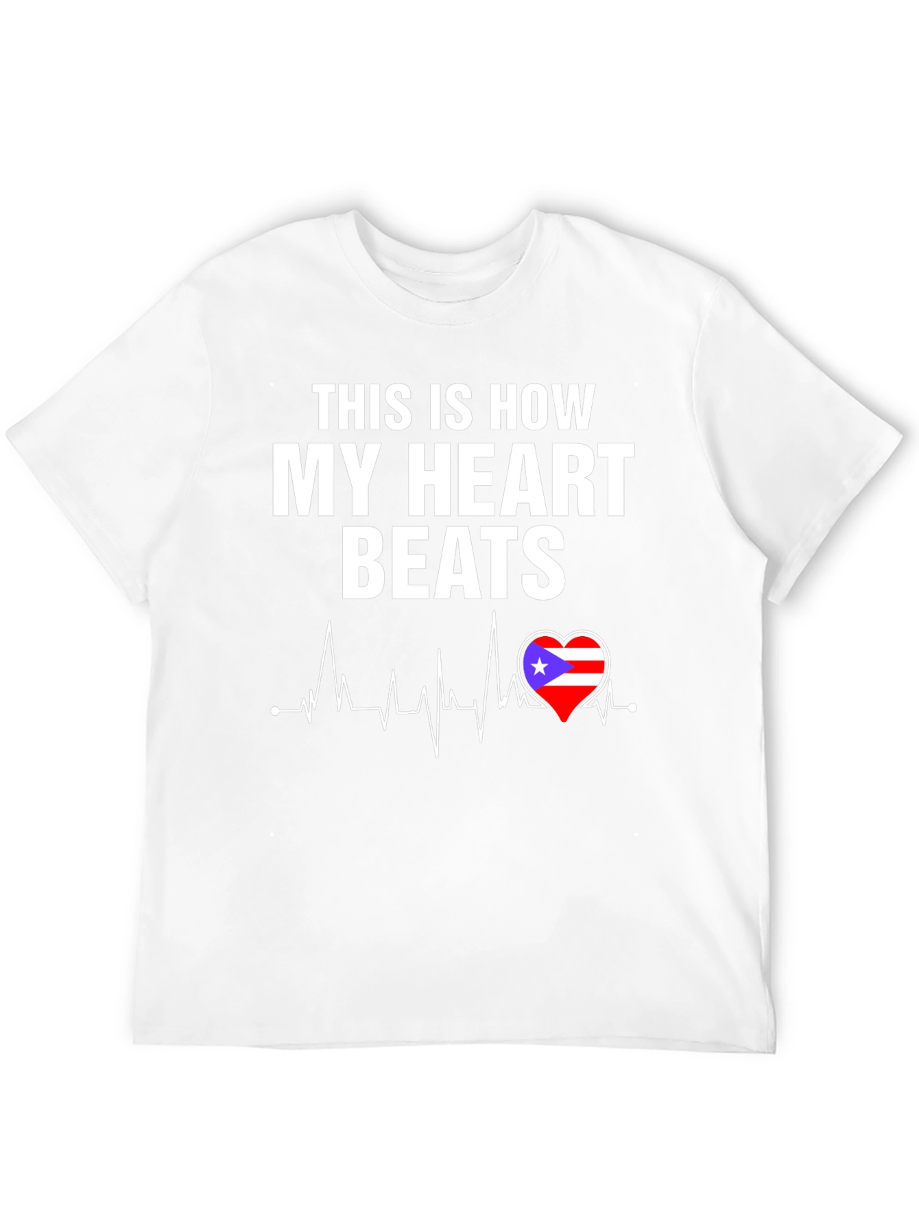 Puerto Rico Heartbeat T-Shirt