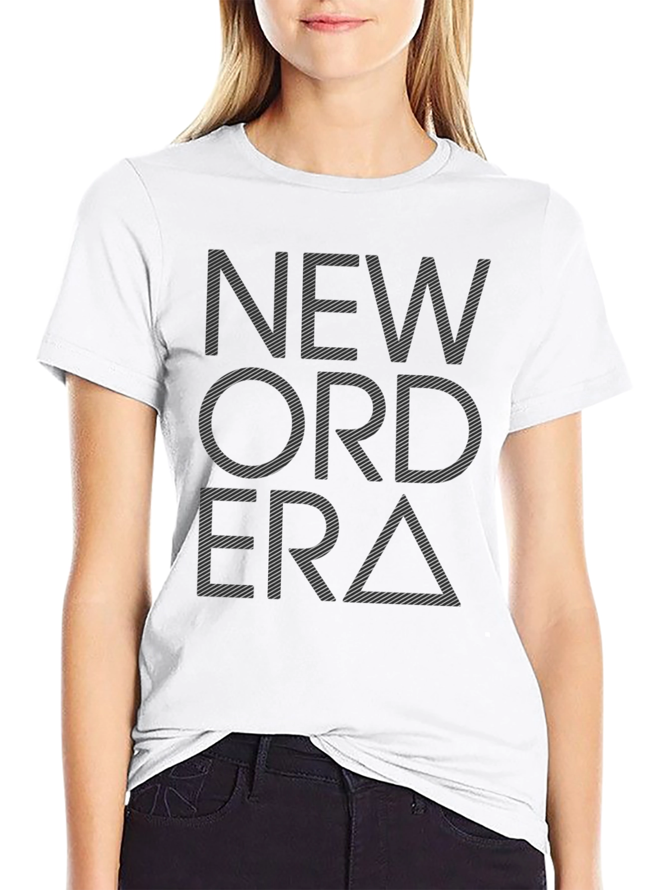 New Order Era Graphic T-Shirt - Black
