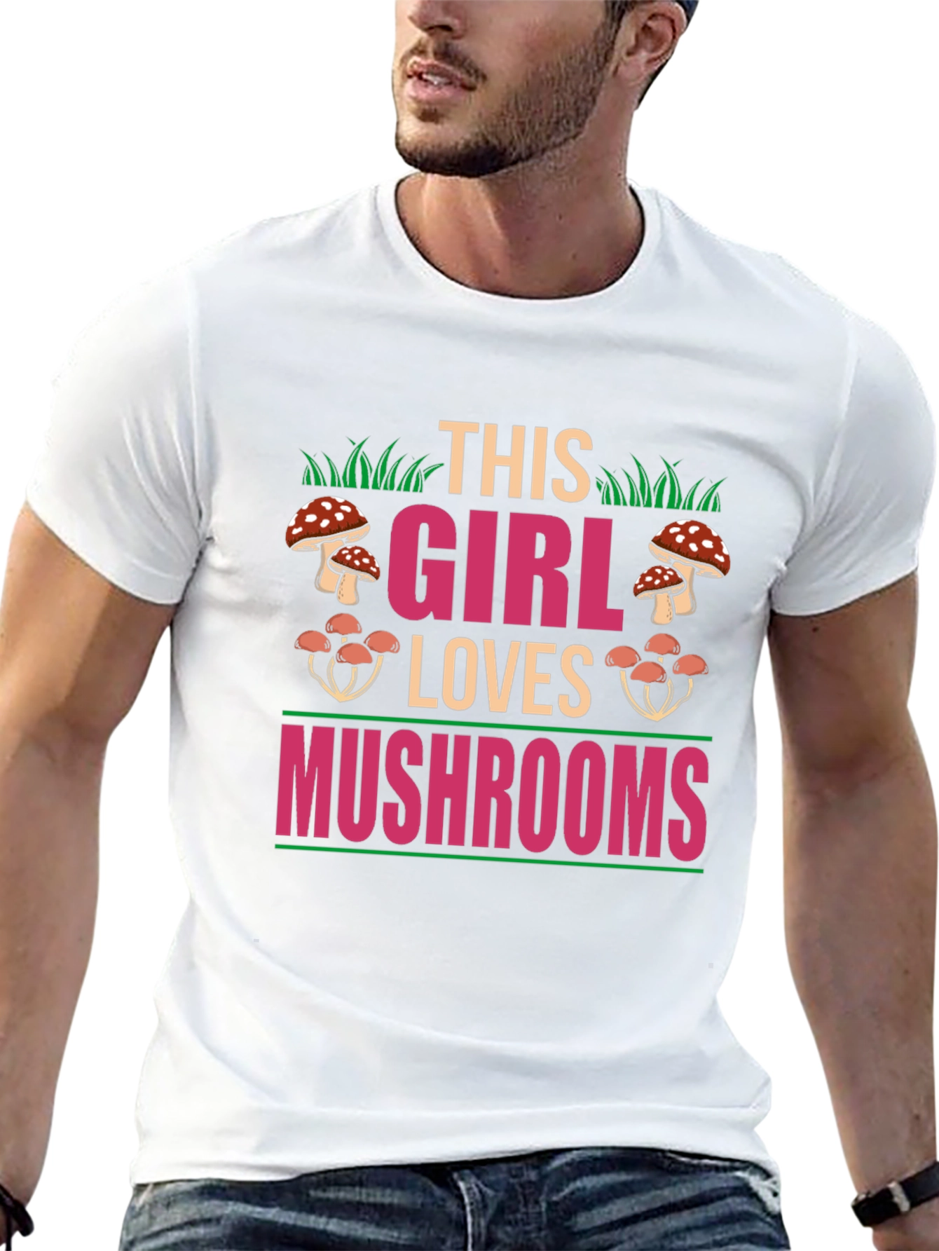 Mushroom Lover Graphic Tee - Womens