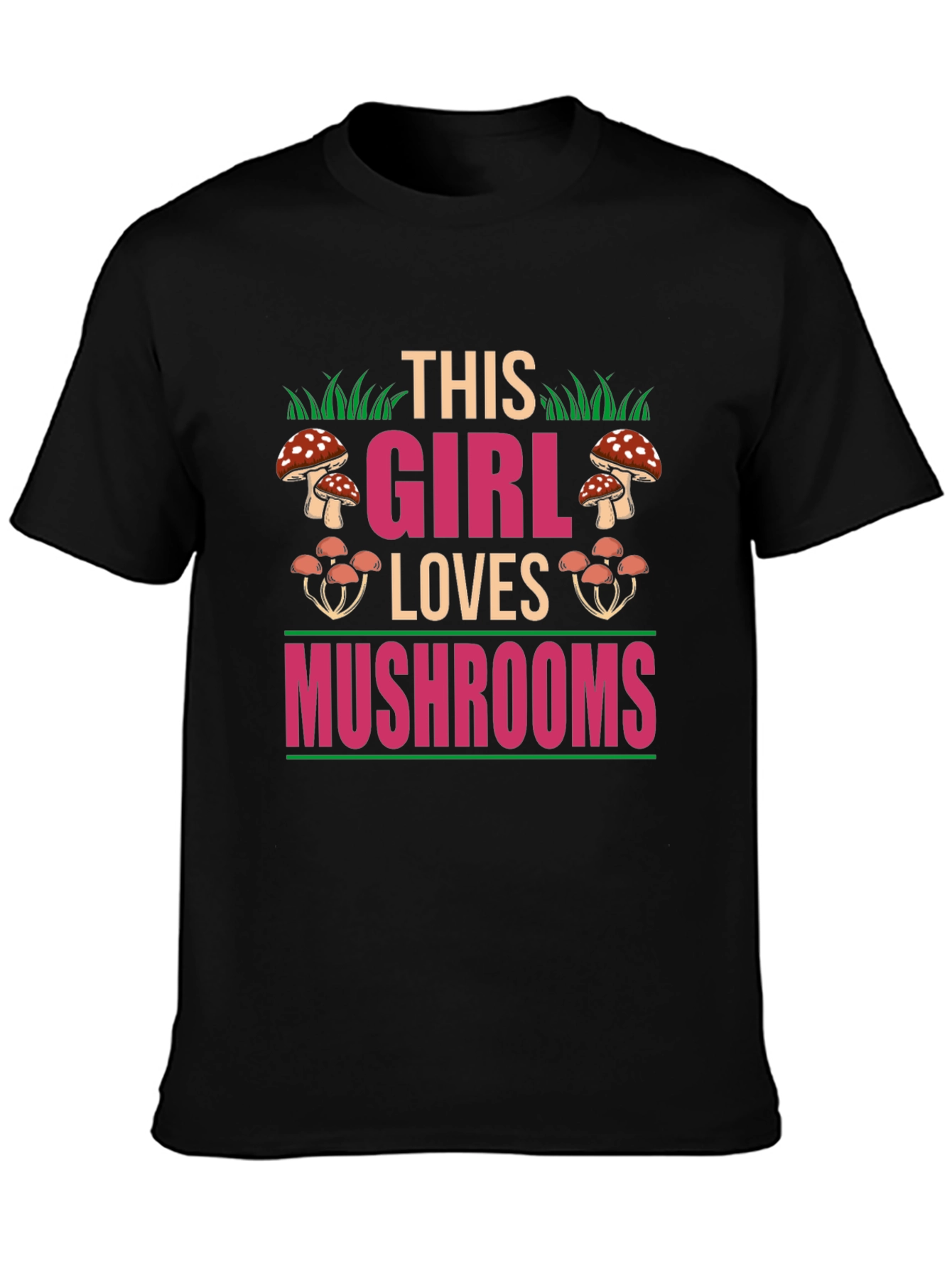 Mushroom Lover Graphic Tee - Womens