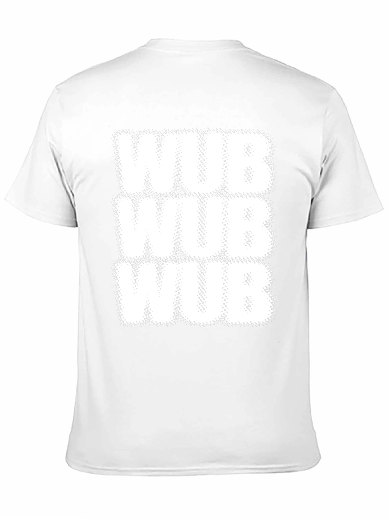 WUB Novelty T-Shirt - Black Cotton Tee