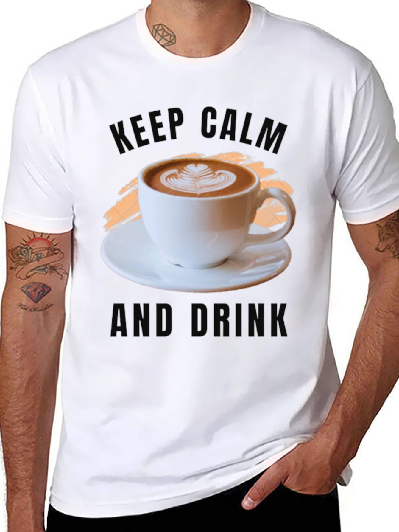 Keep Calm And Drink Coffee T-Shirt