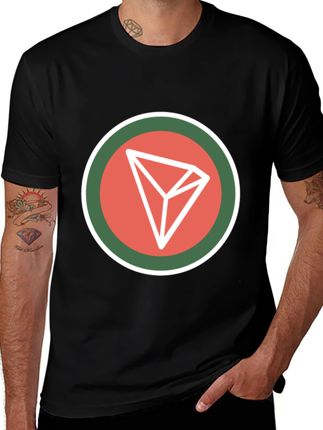Tron Crypto T-Shirt - Black Tee