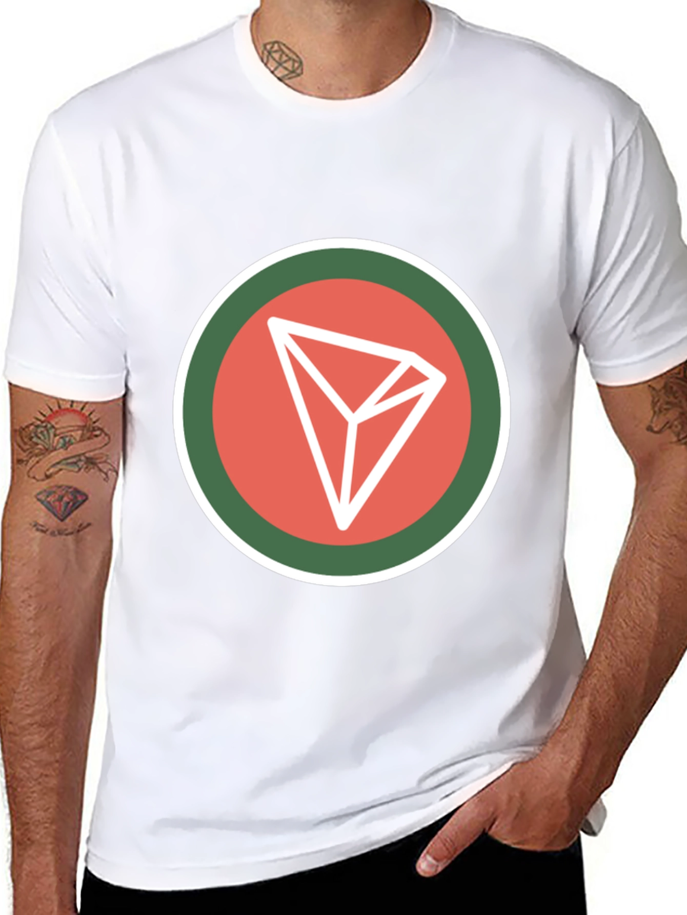 Tron Crypto T-Shirt - Black Tee