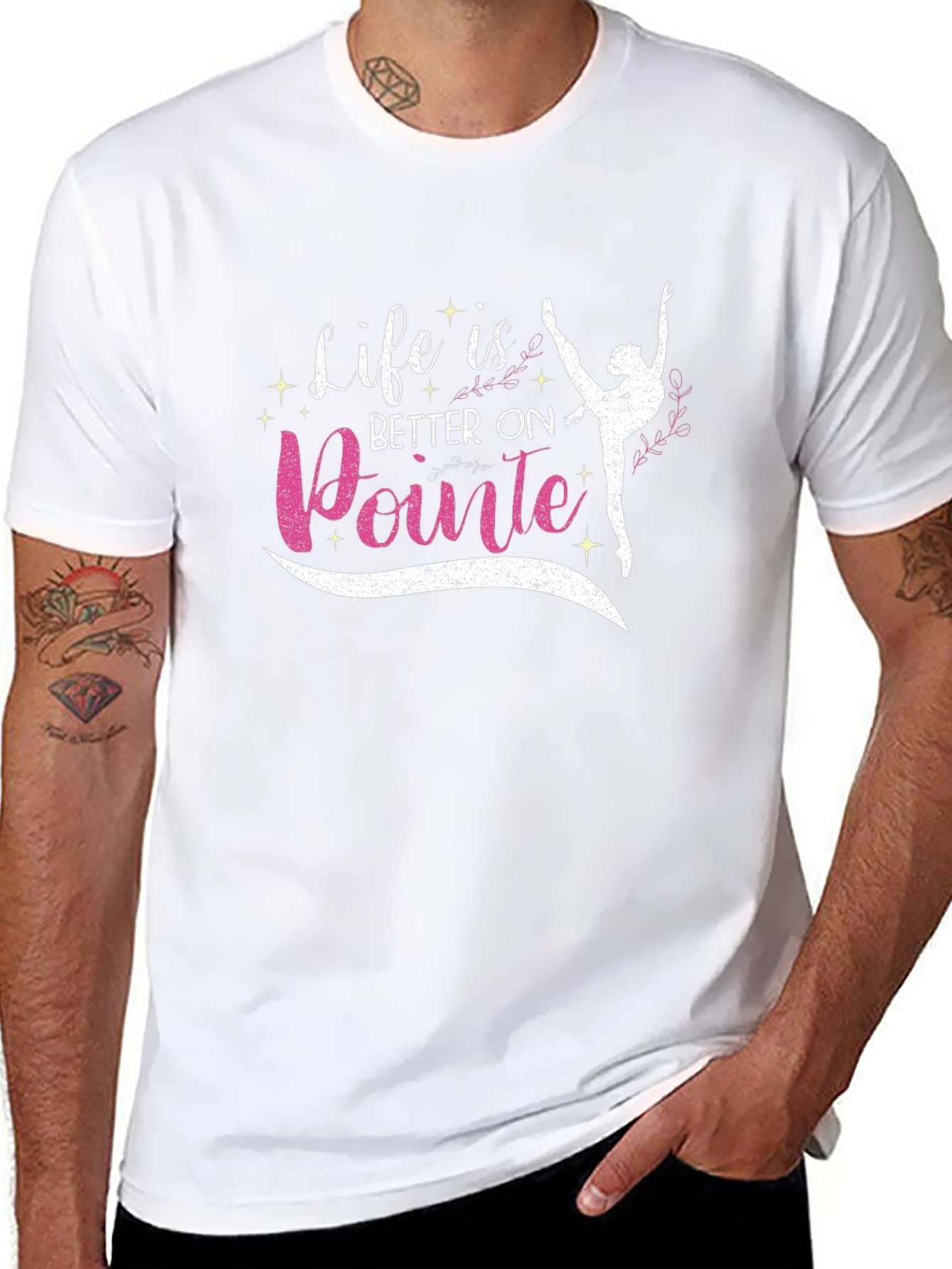 Ballet Pointe T-Shirt - Life is Better