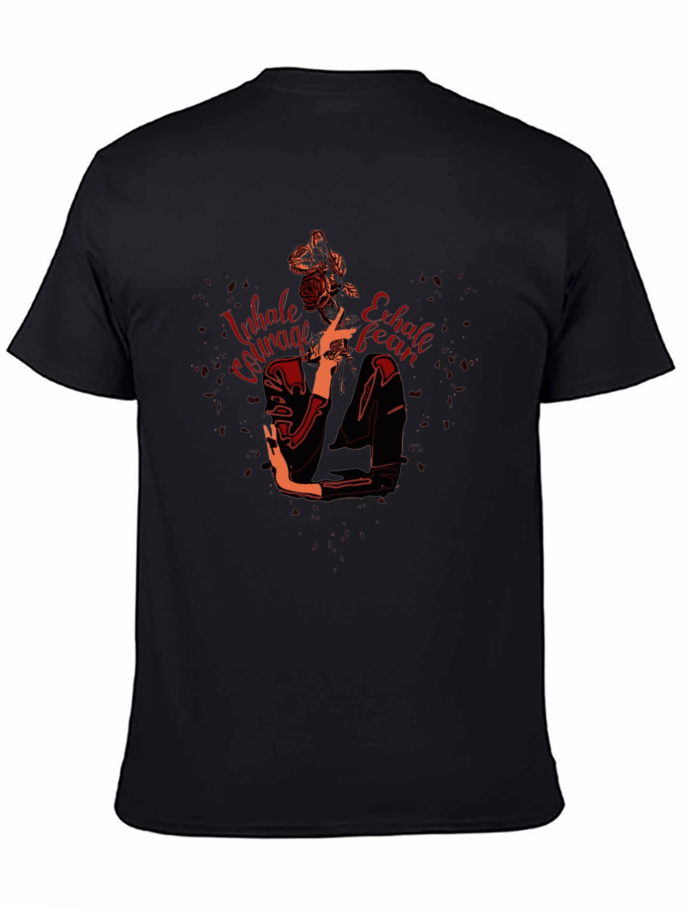 Inhale Courage Graphic Tee