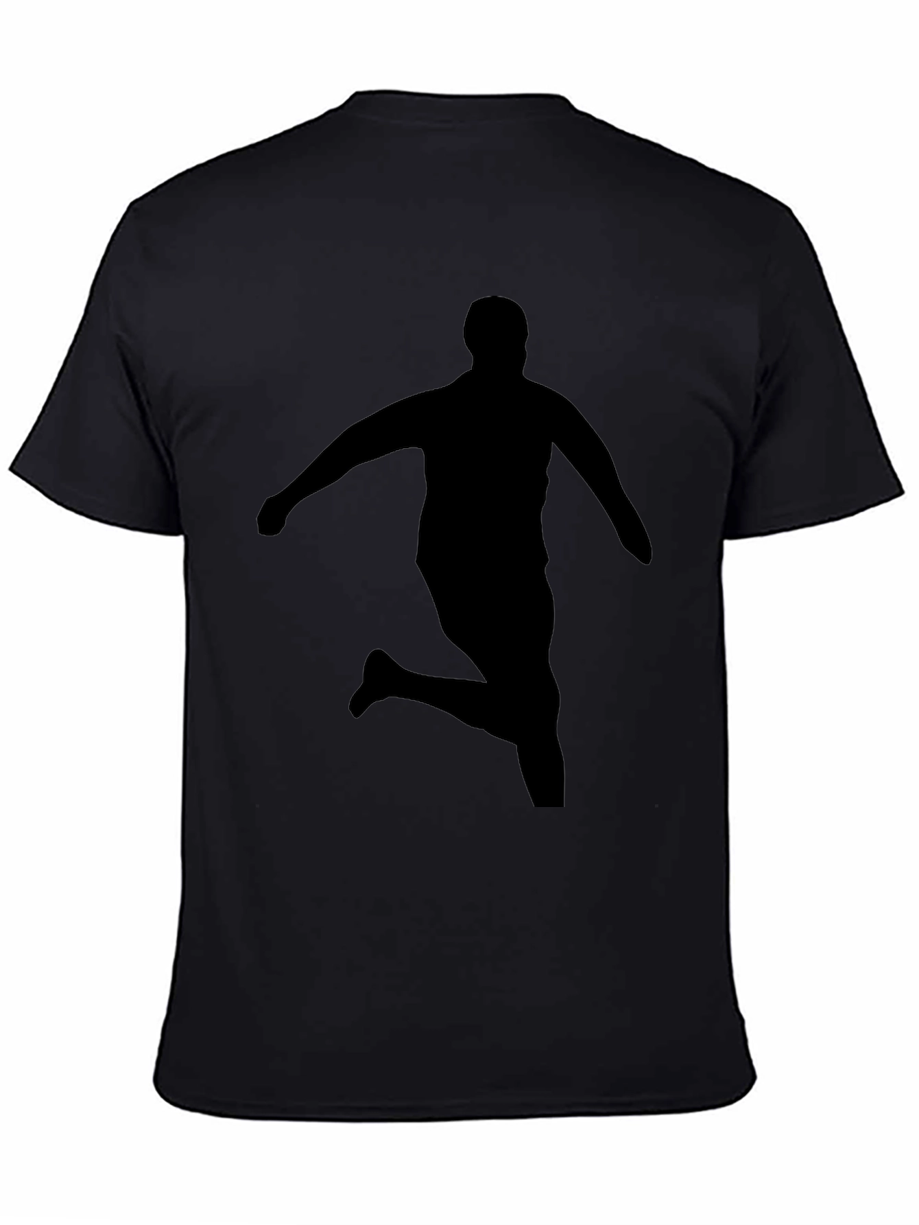 Silhouette Runner Black T-Shirt