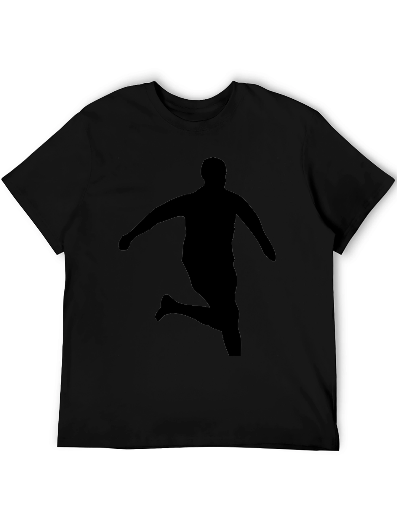 Silhouette Runner Black T-Shirt