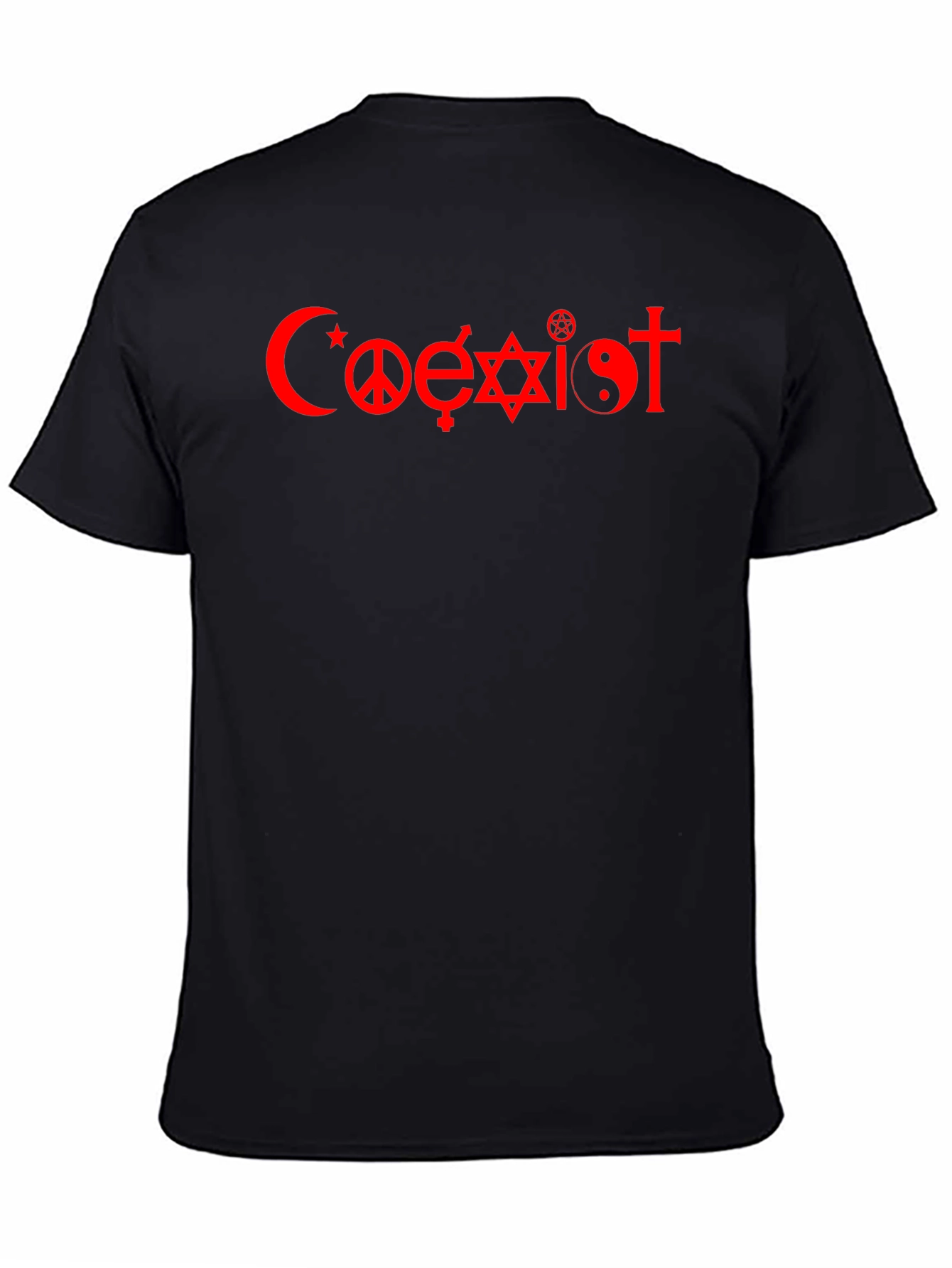 Coexist Graphic T-Shirt - Black