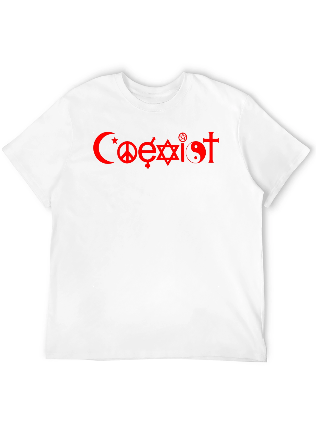 Coexist Graphic T-Shirt - Black