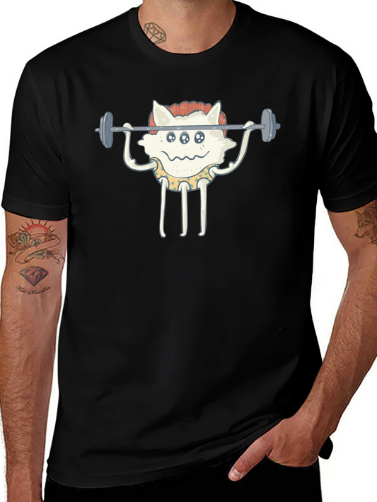 Monster Gym T-Shirt - Funny Workout Tee