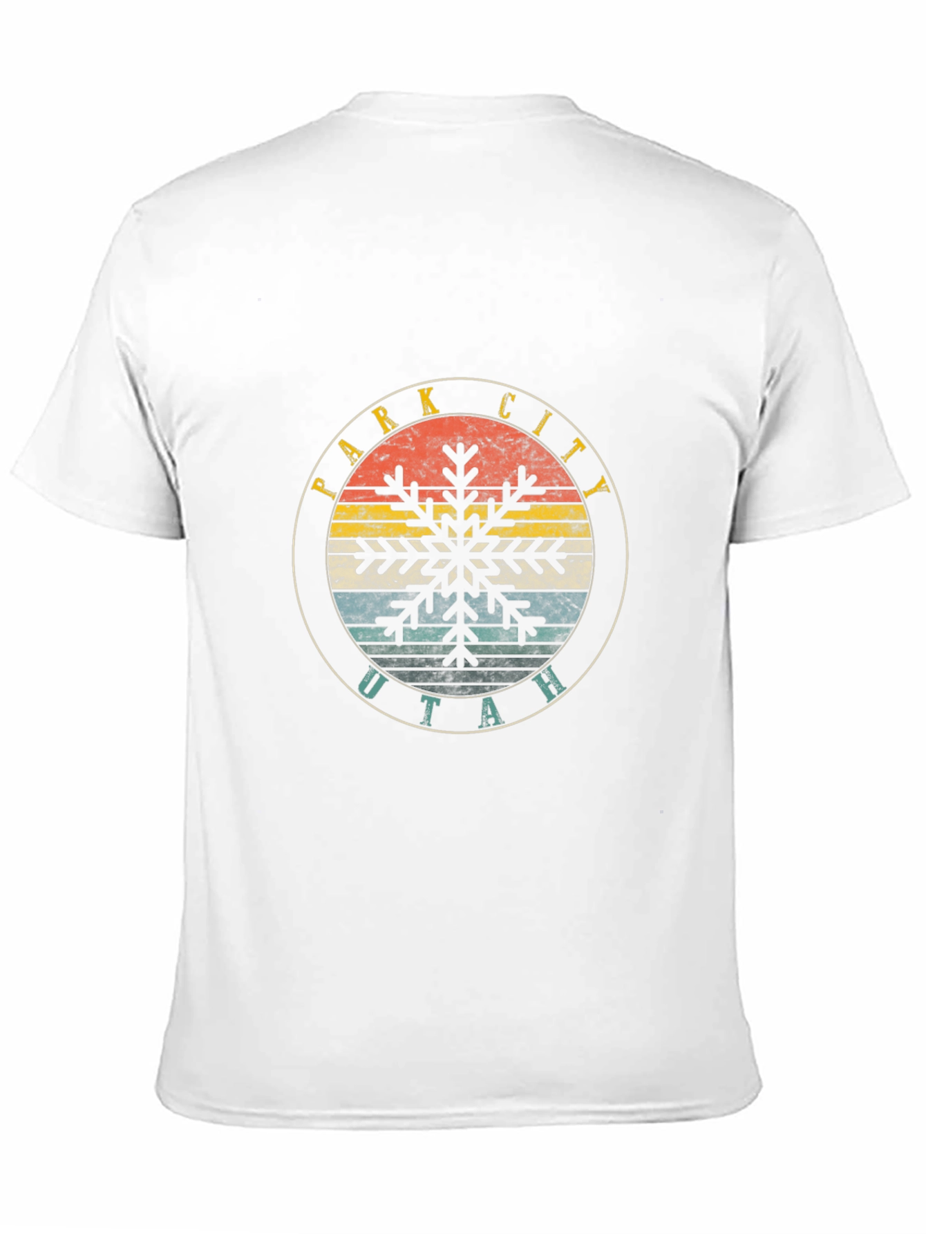 Park City Utah Snowflake T-Shirt