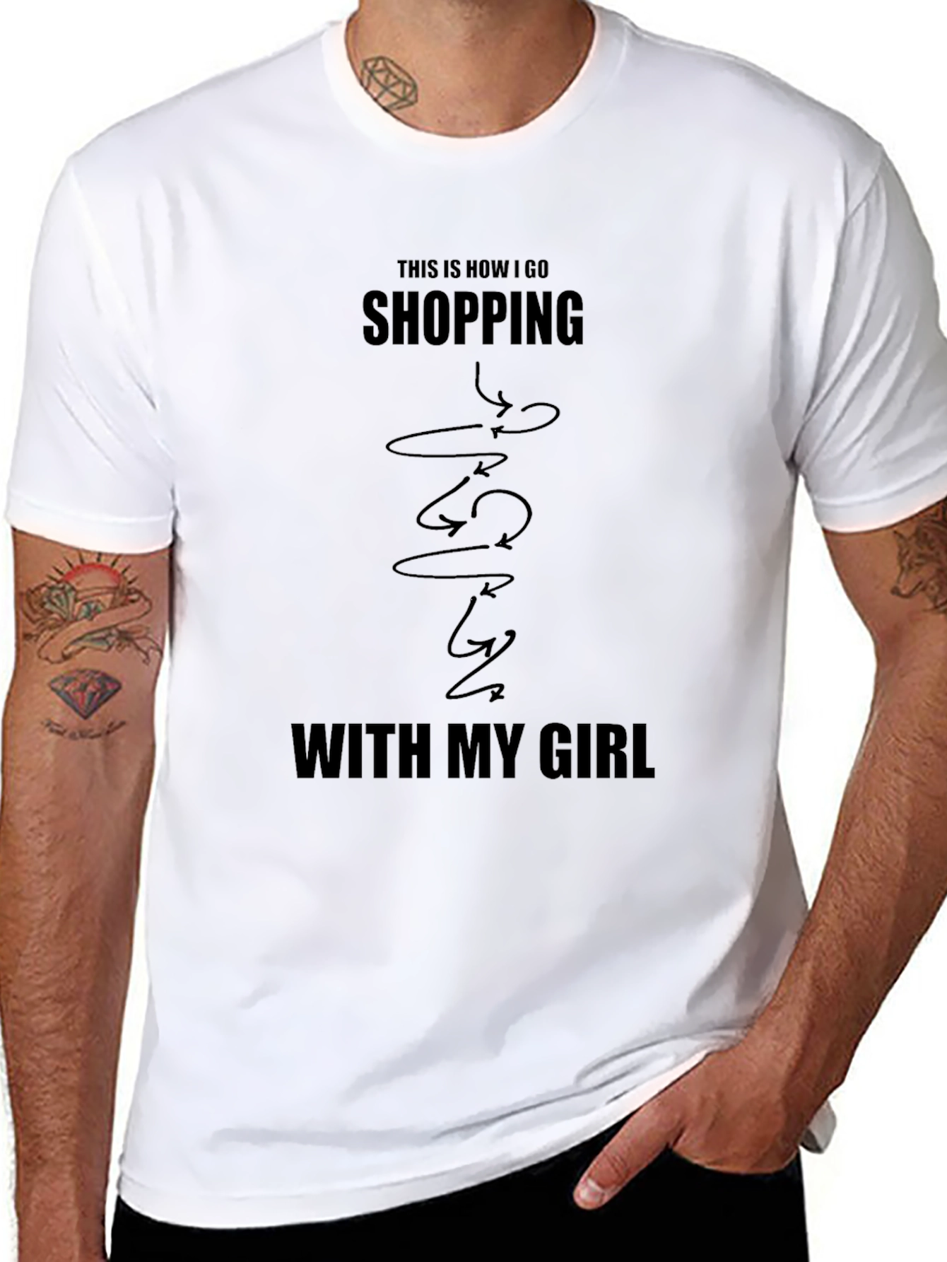 Shopping with My Girl T-Shirt