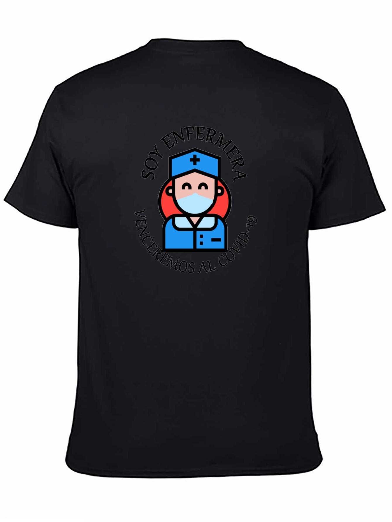 Soy Enfermera T-Shirt: COVID-19 Nurse Hero Tee