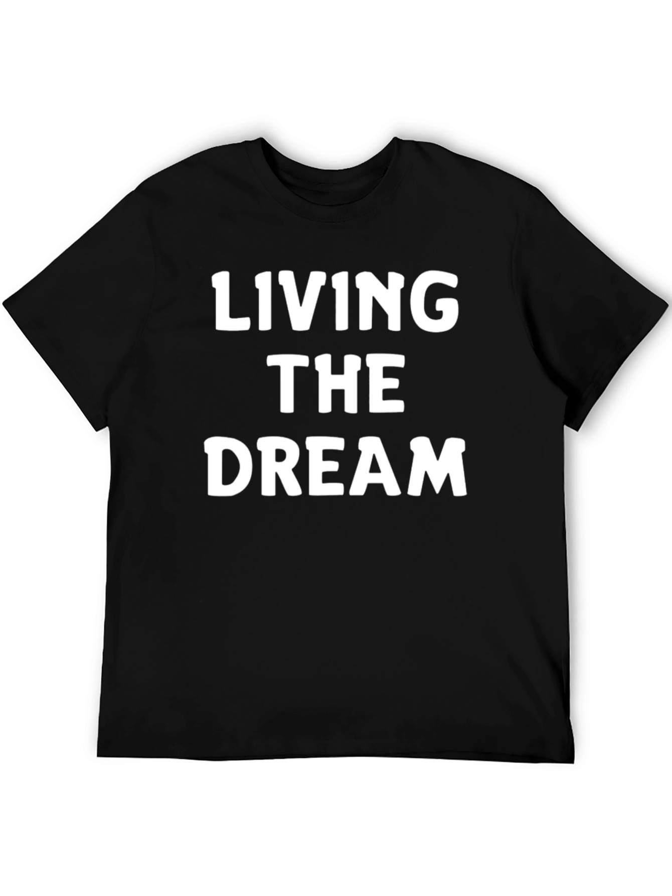 Living The Dream Graphic Tee - Soft Cotton Blend