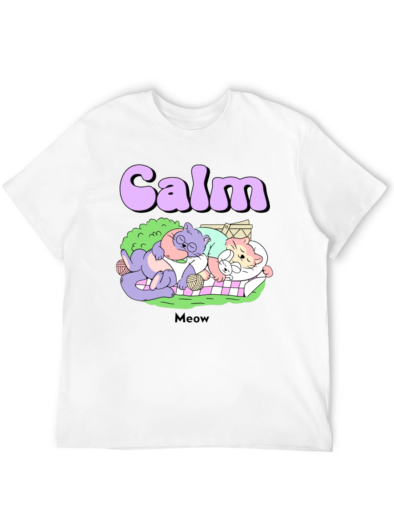 Calm Cats Graphic Tee