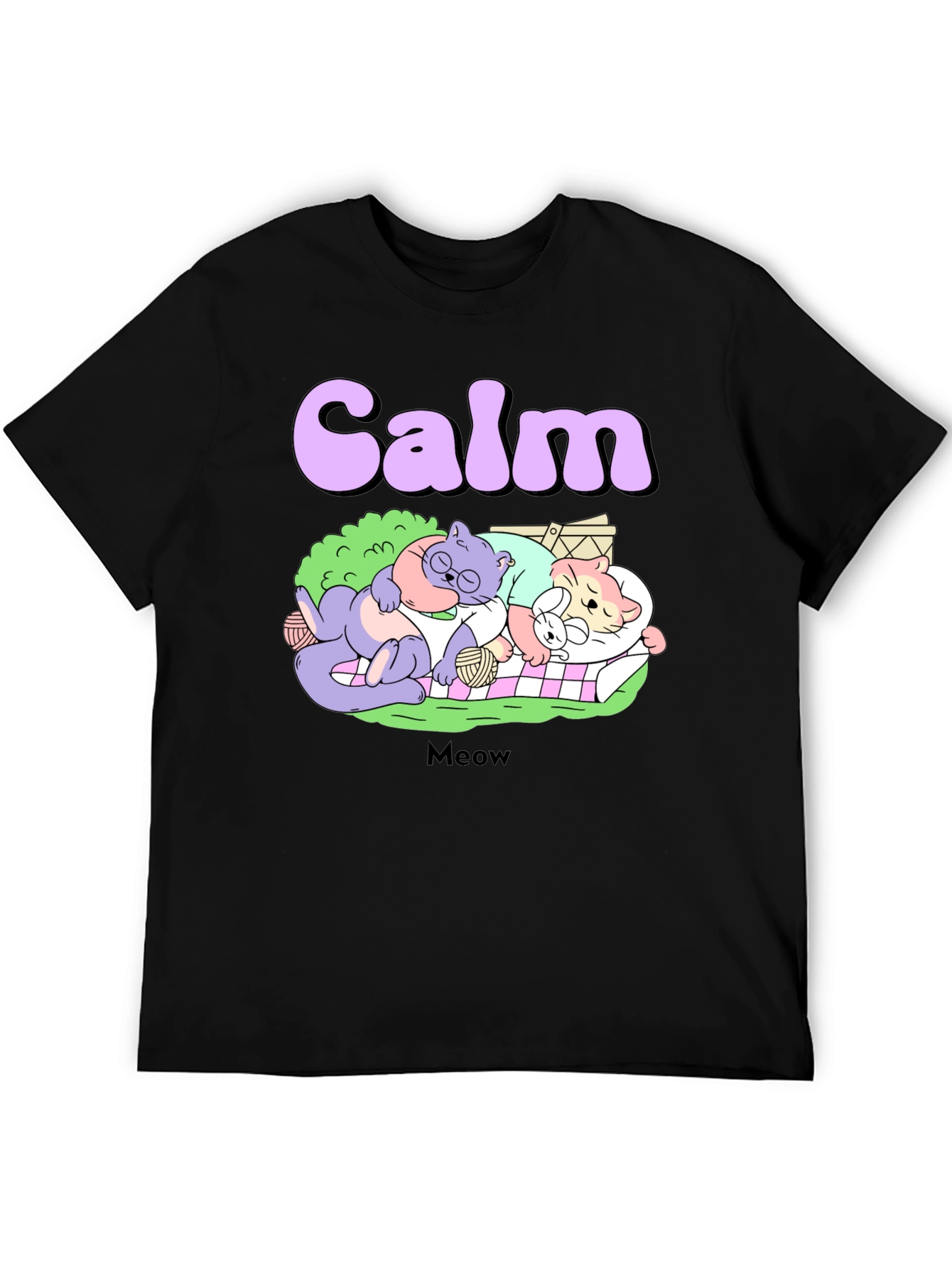 Calm Cats Graphic Tee