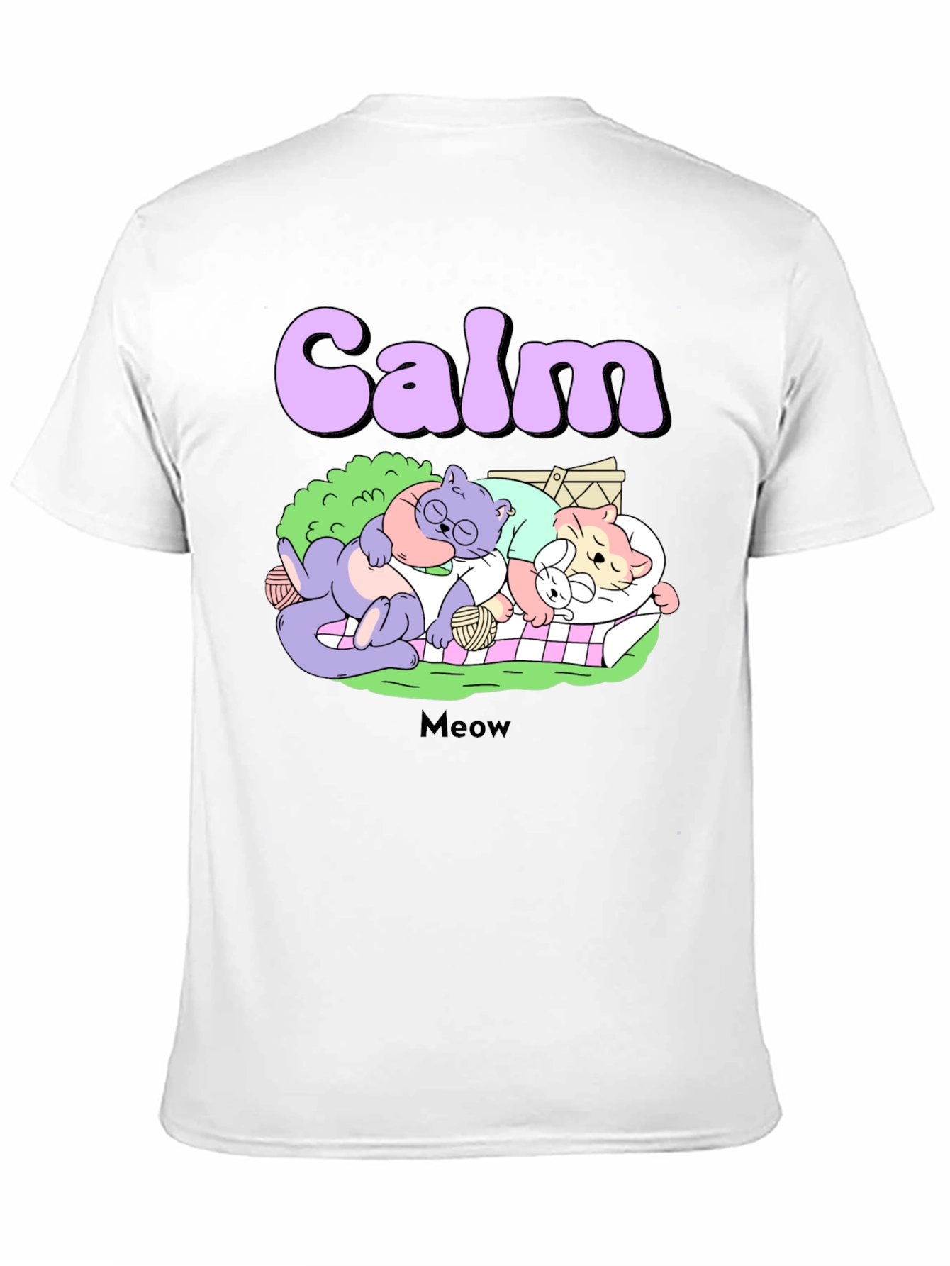 Calm Cats Graphic Tee