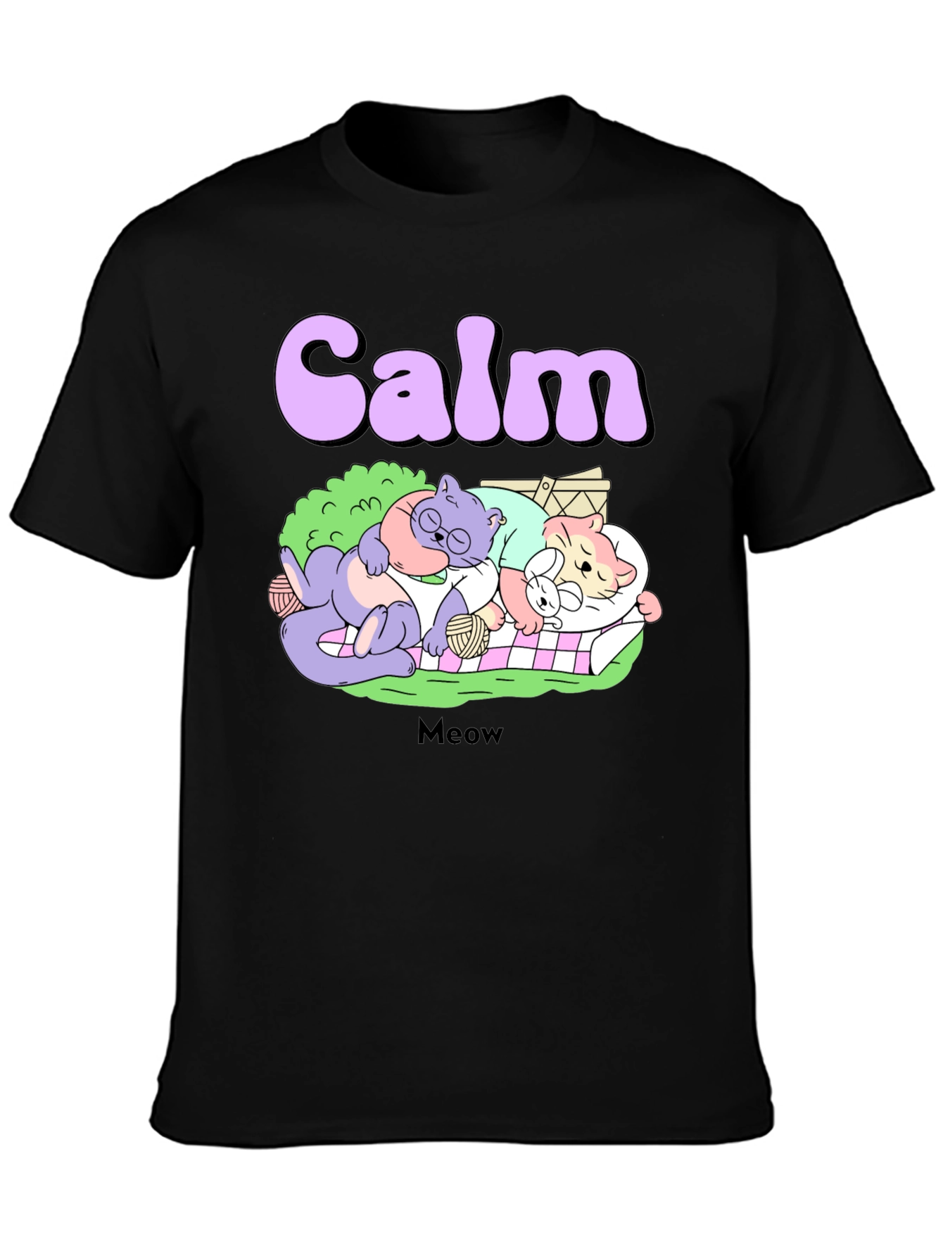Calm Cats Graphic Tee