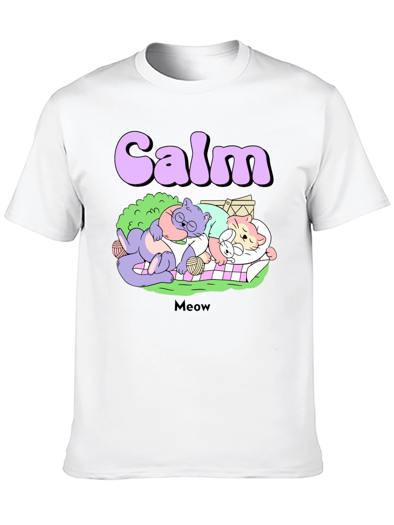 Calm Cats Graphic Tee
