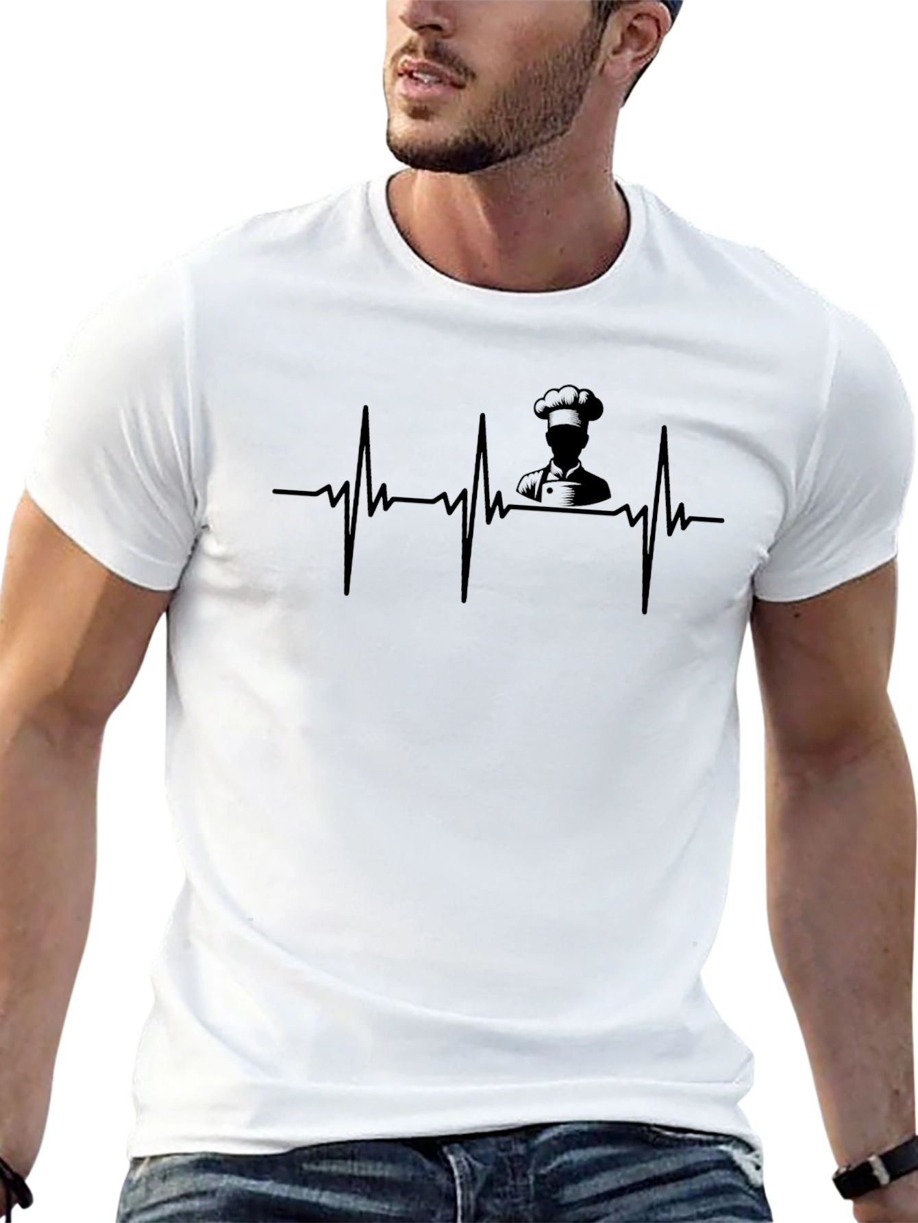 Chefs Heartbeat Graphic T-Shirt