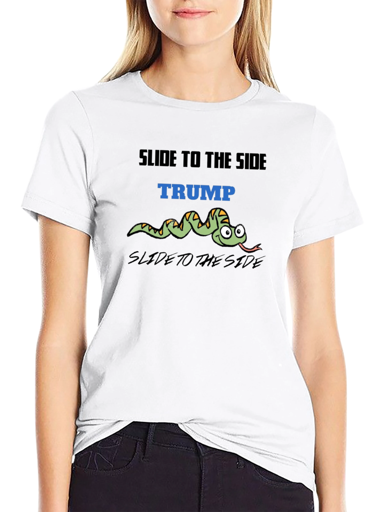 Slide to the Side Trump Snake T-Shirt