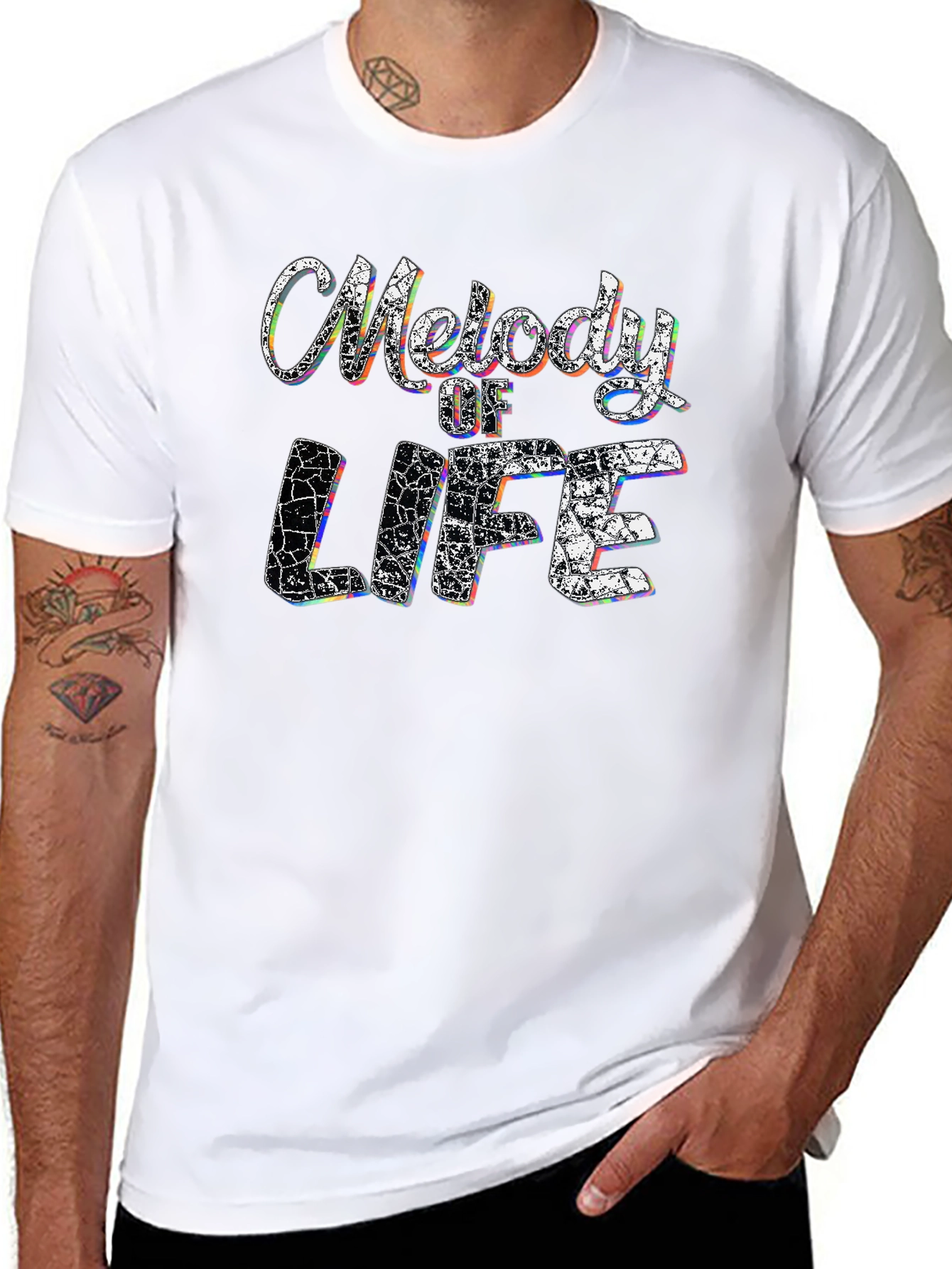 Melody of Life Graphic T-Shirt - Unique Design