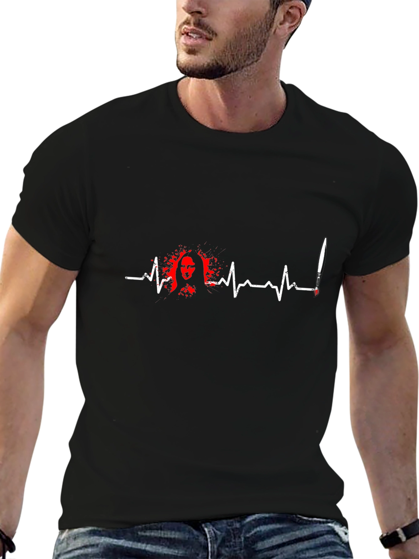 Artistic Heartbeat T-Shirt