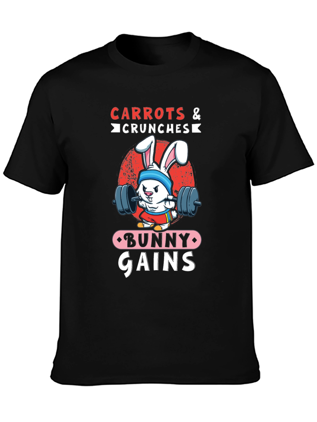 Bunny Gains T-Shirt - Carrots & Crunches